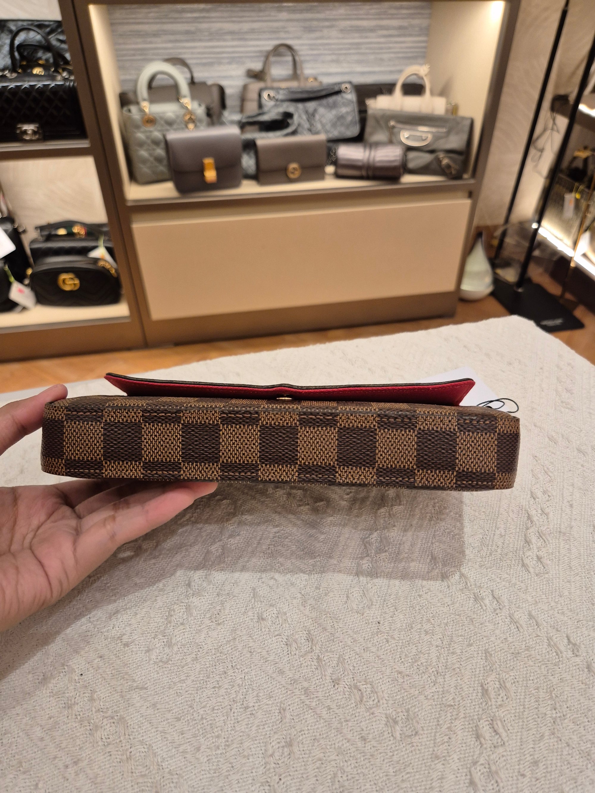 Louis Vuitton Felicie Pochette Damier