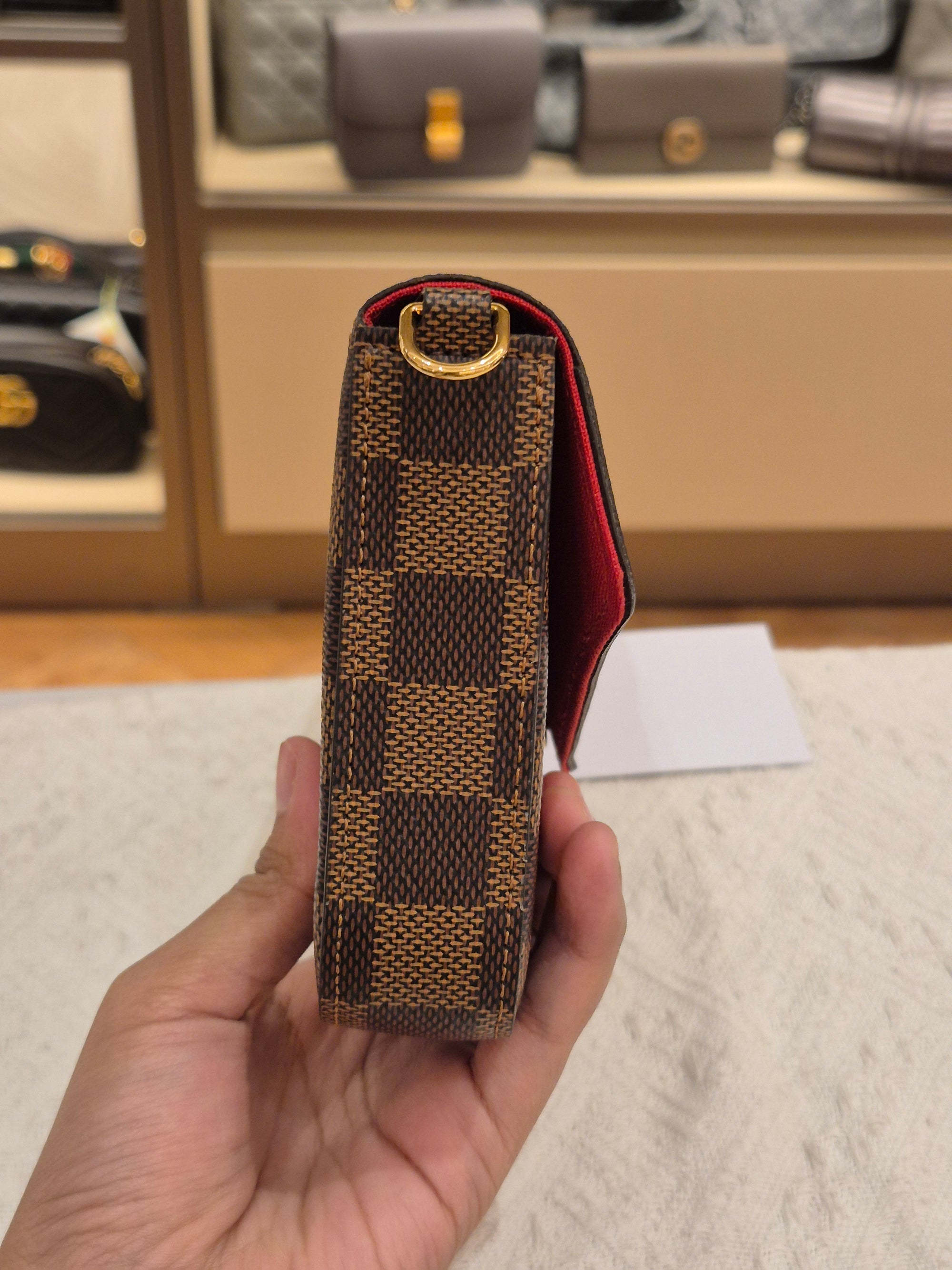 Louis Vuitton Felicie Pochette Damier