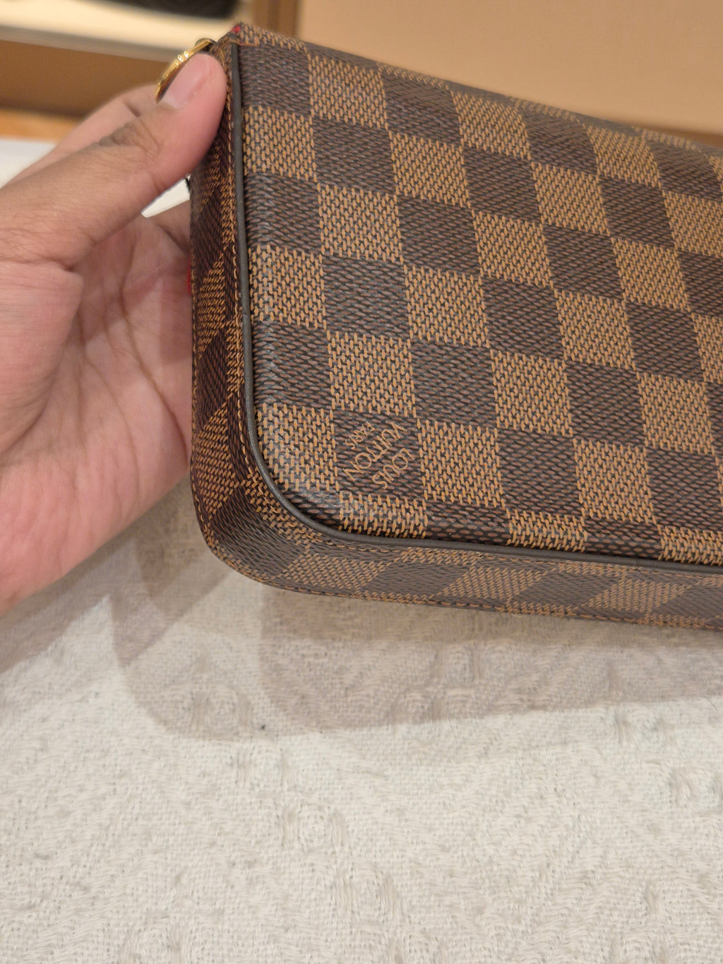 Louis Vuitton Felicie Pochette Damier