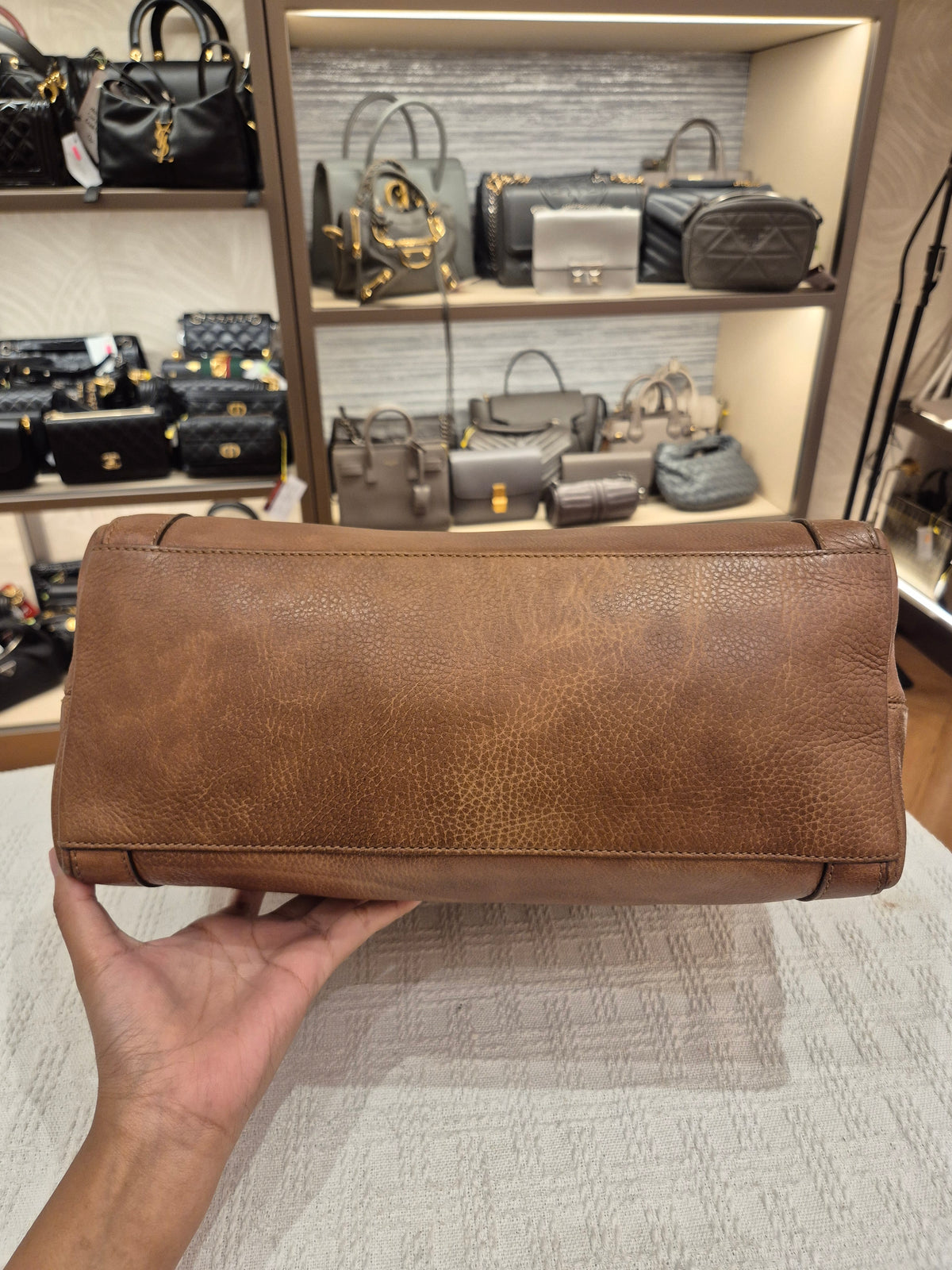 Gucci Miss GG Top Handle Brown