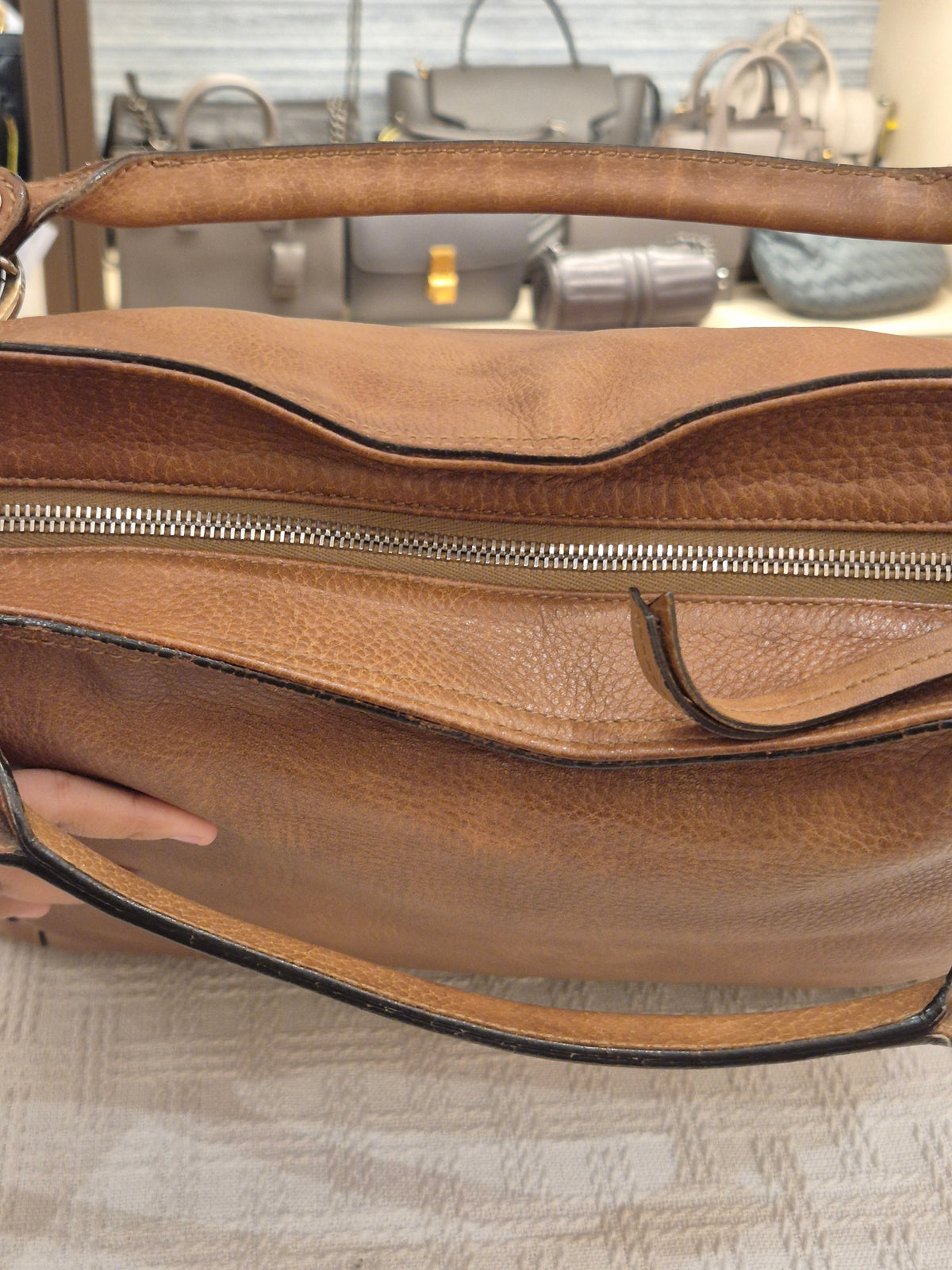 Gucci Miss GG Top Handle Brown