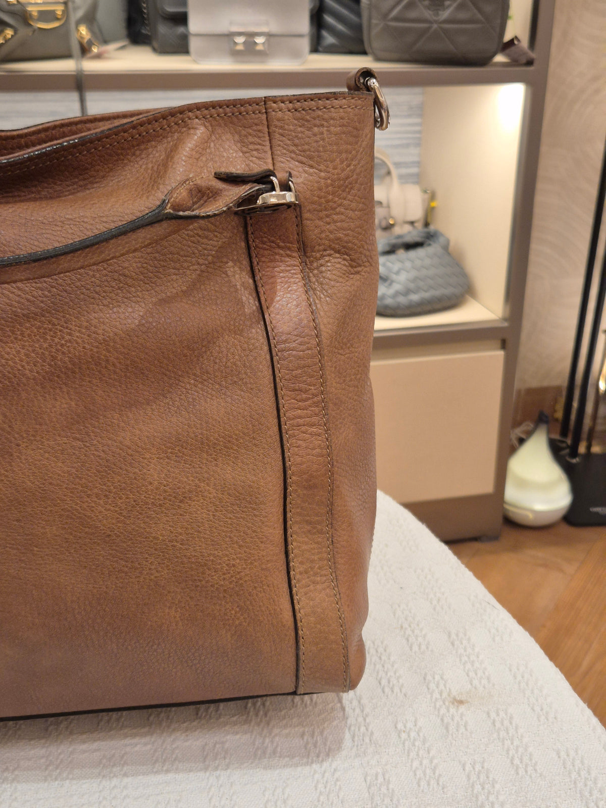 Gucci Miss GG Top Handle Brown