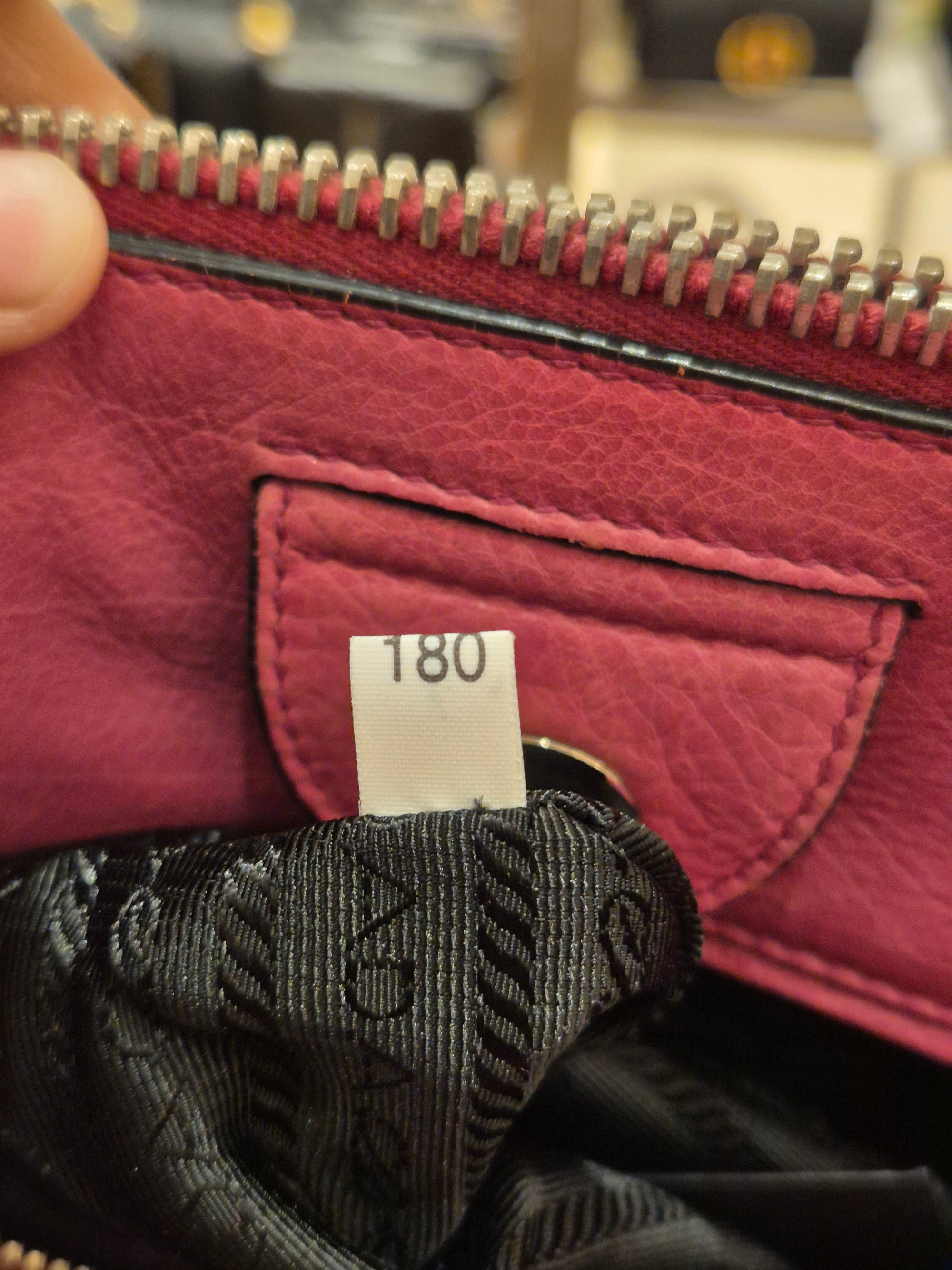 Prada 2way Double Zipper