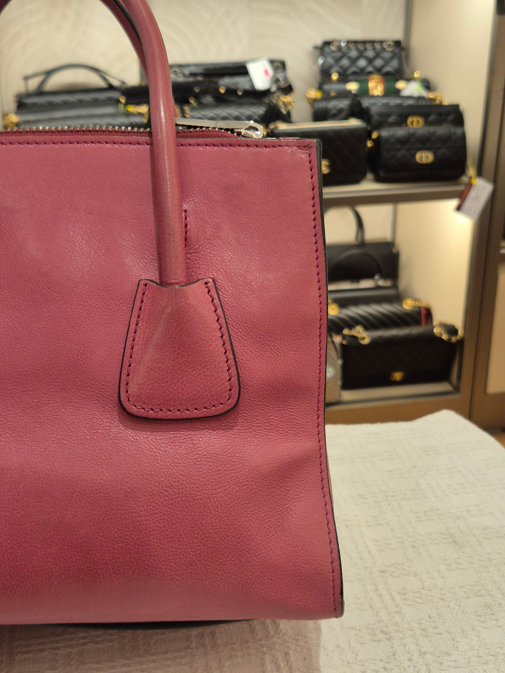 Prada 2way Double Zipper