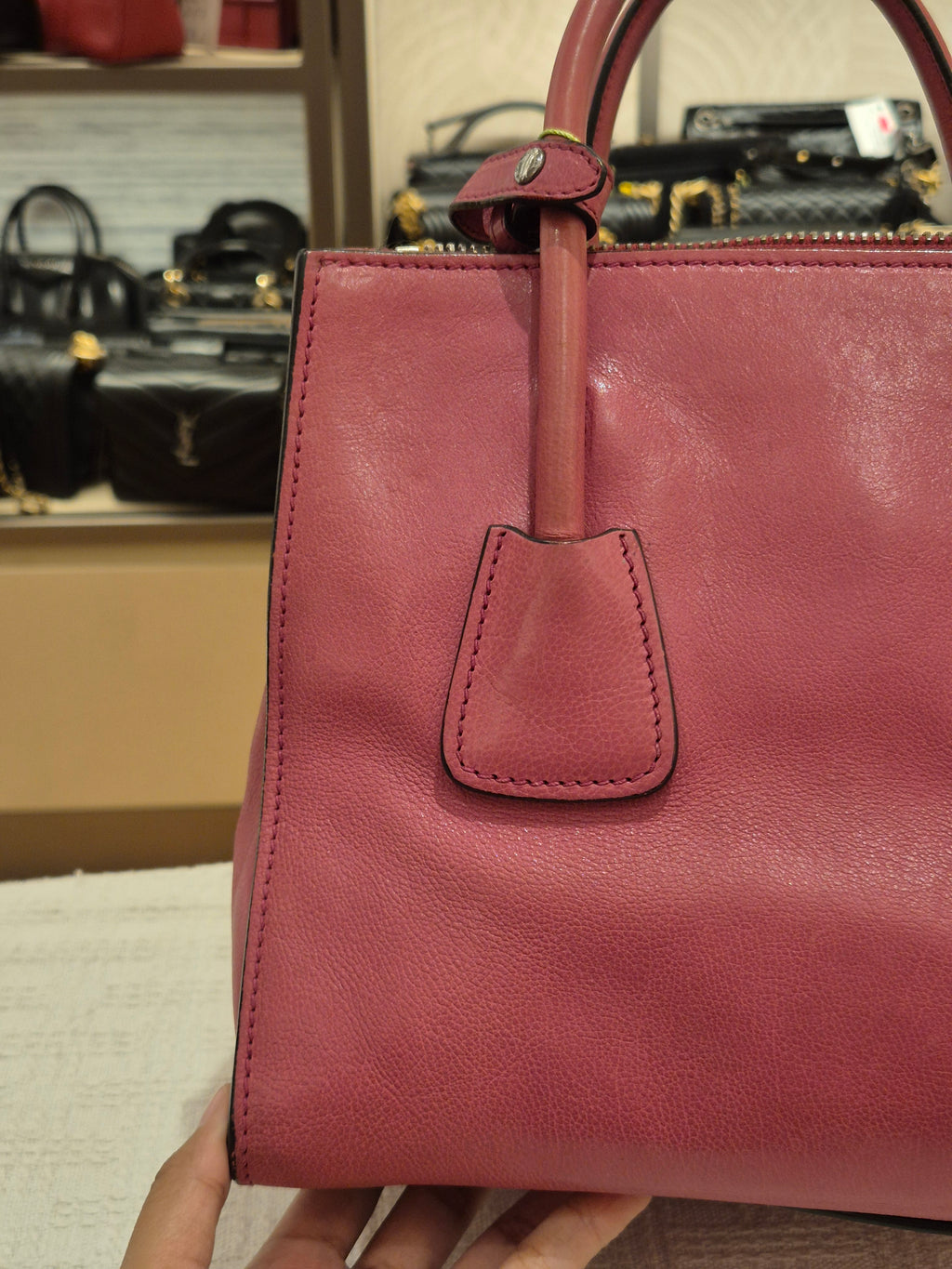 Prada 2way Double Zipper