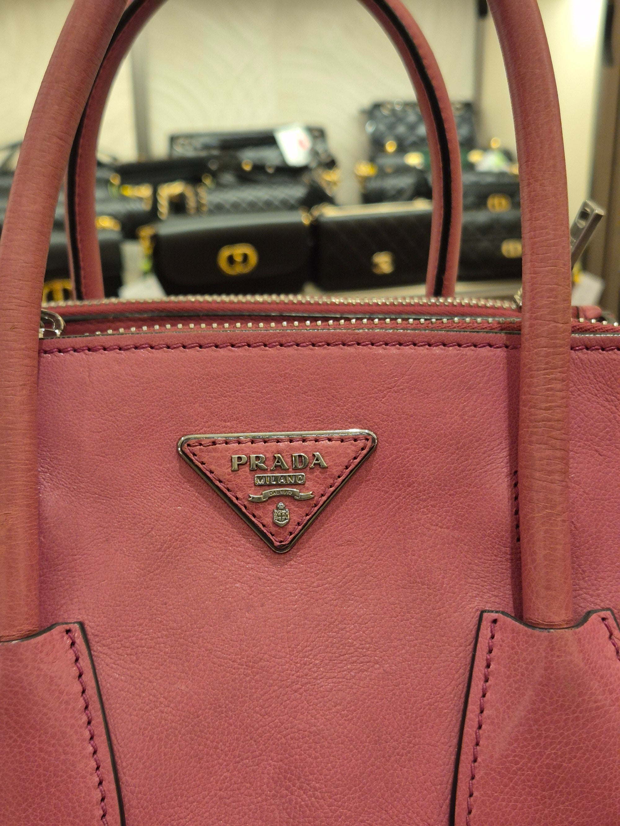Prada 2way Double Zipper