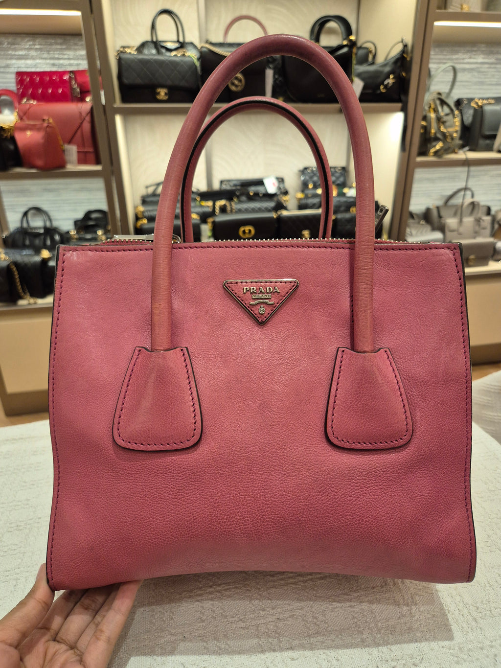 Prada 2way Double Zipper