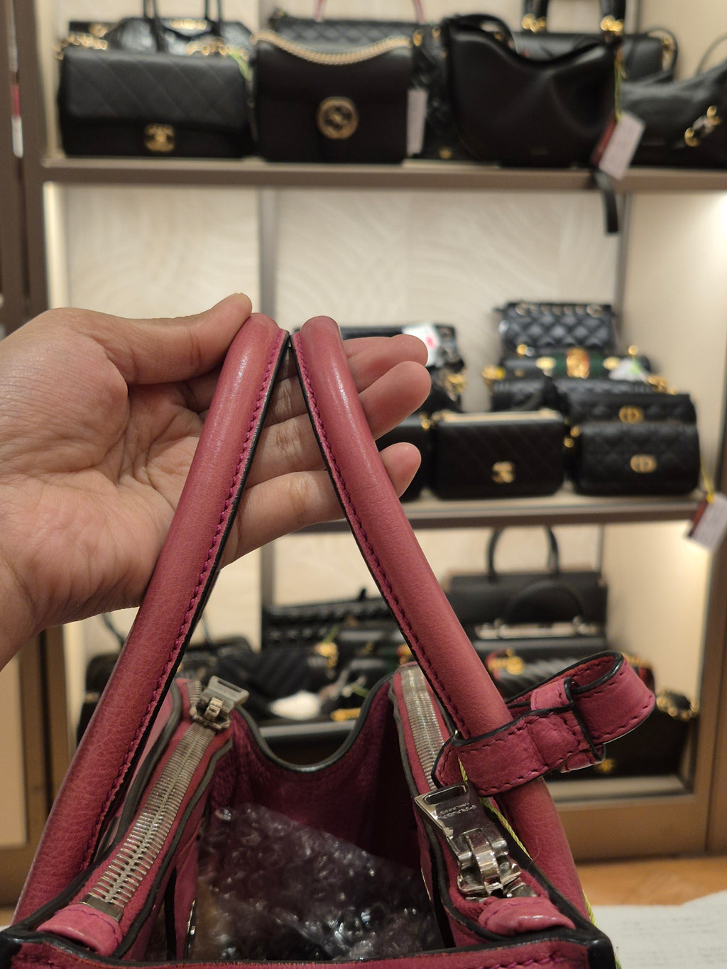 Prada 2way Double Zipper