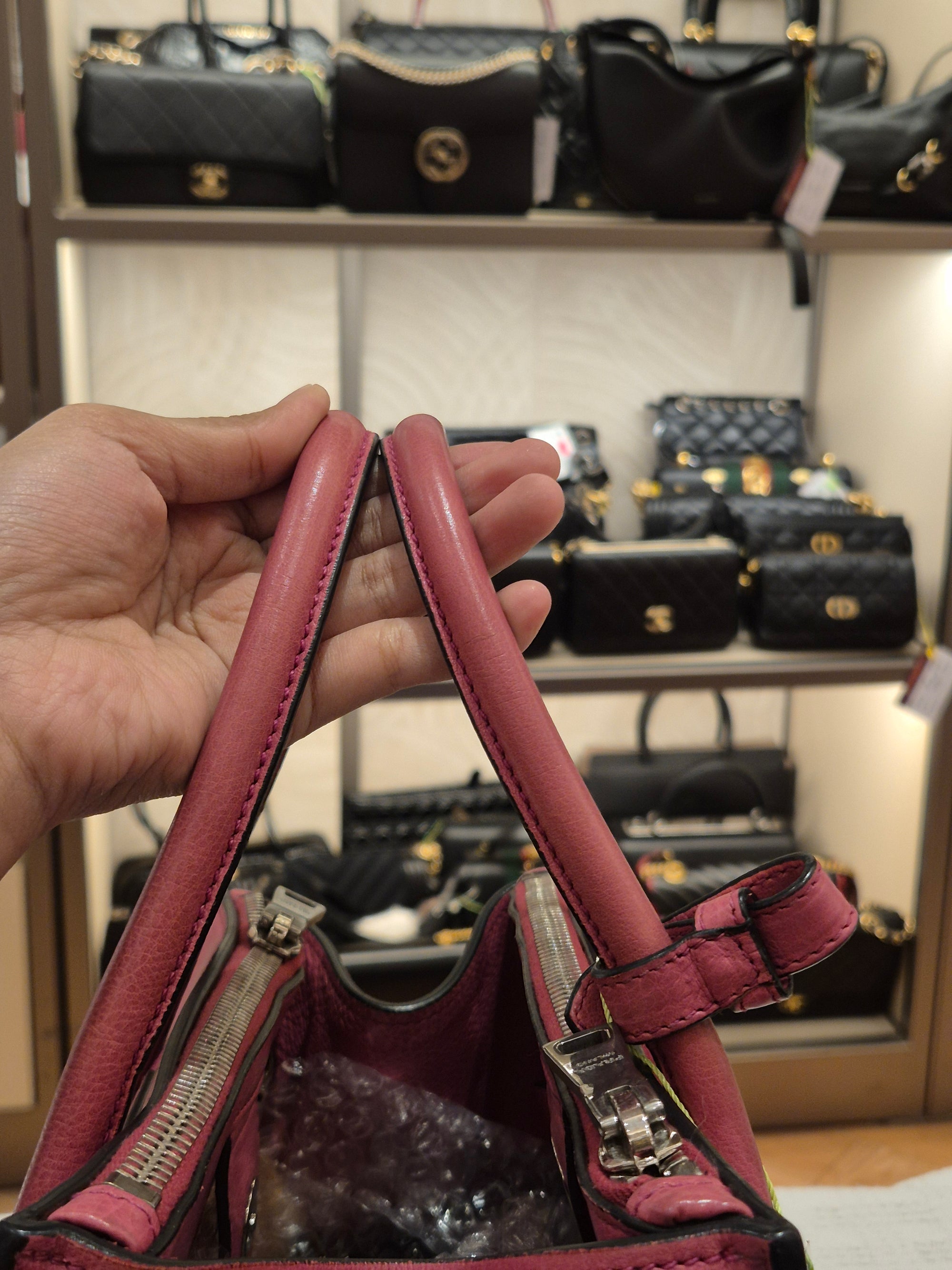 Prada 2way Double Zipper