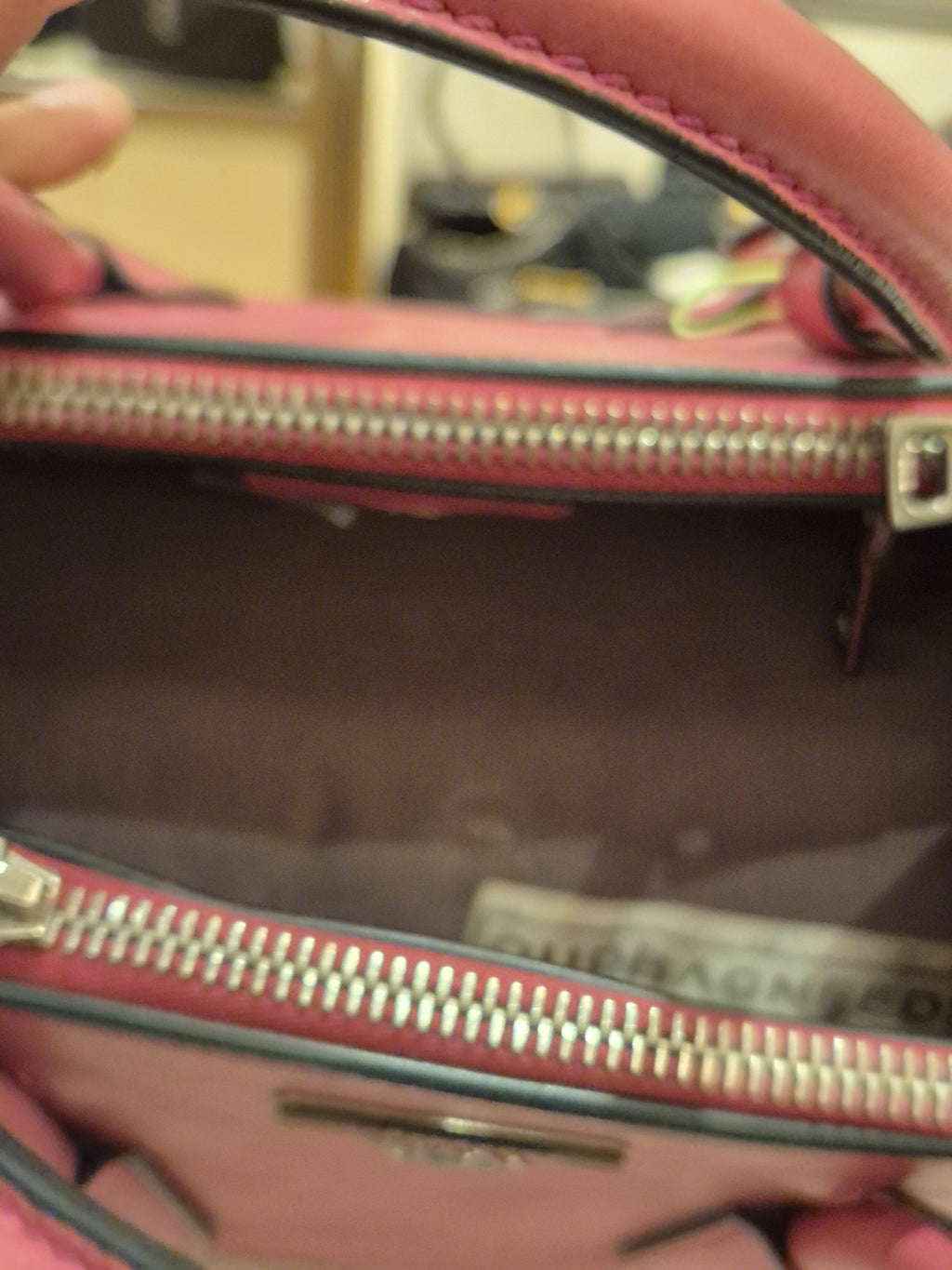Prada 2way Double Zipper