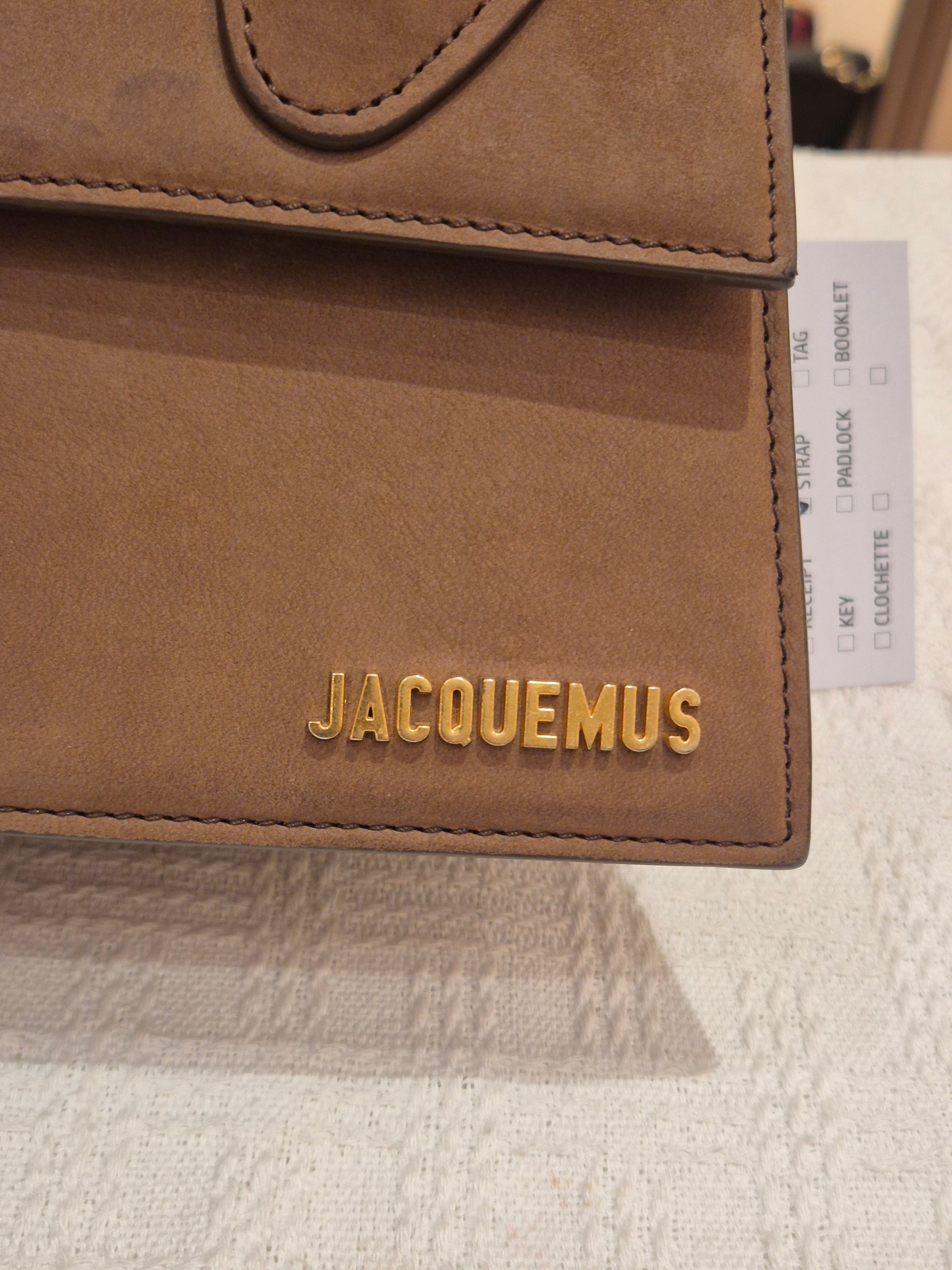 Jacquemus Le Grand Chiquito suede brown