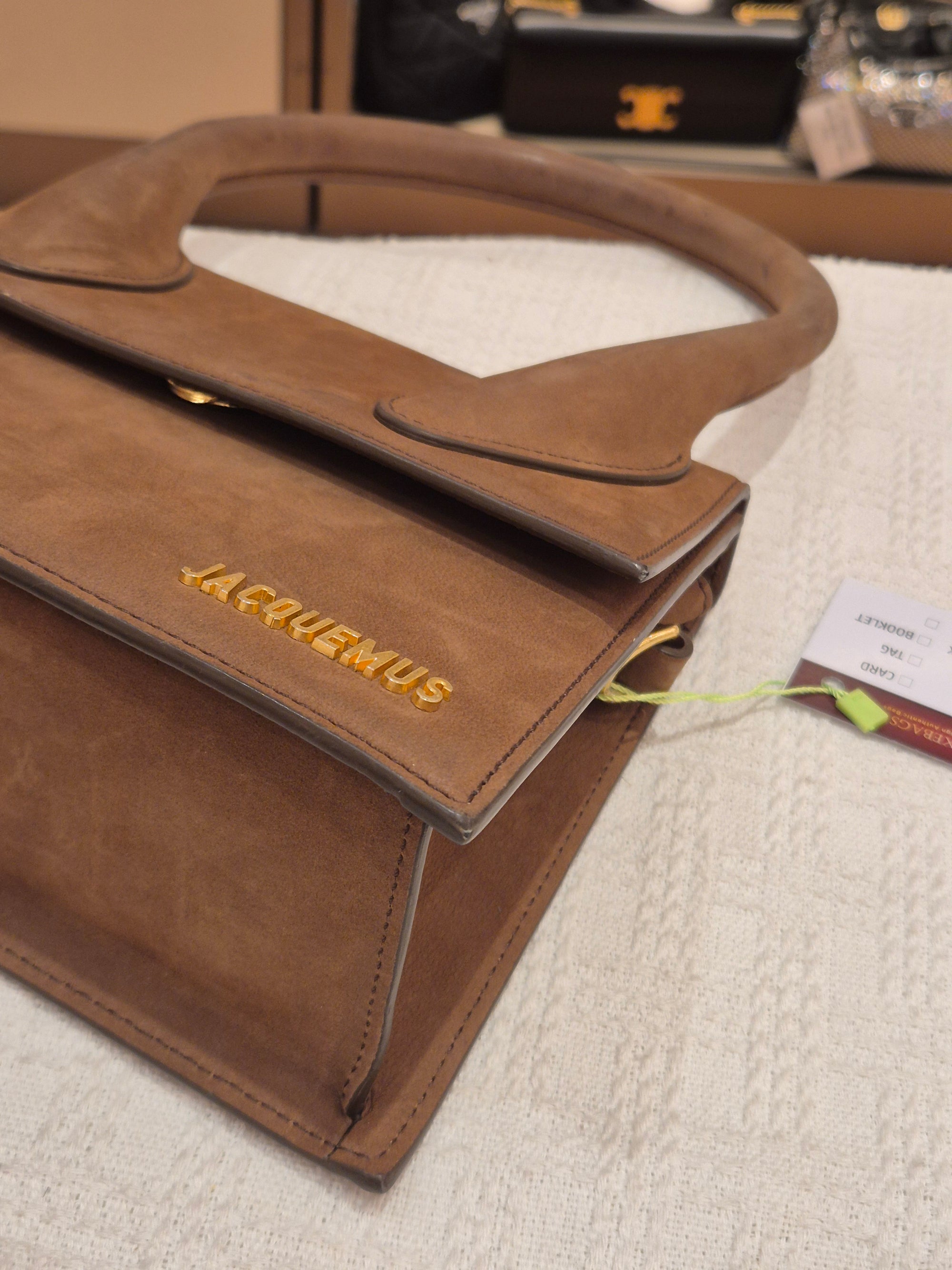 Jacquemus Le Grand Chiquito suede brown