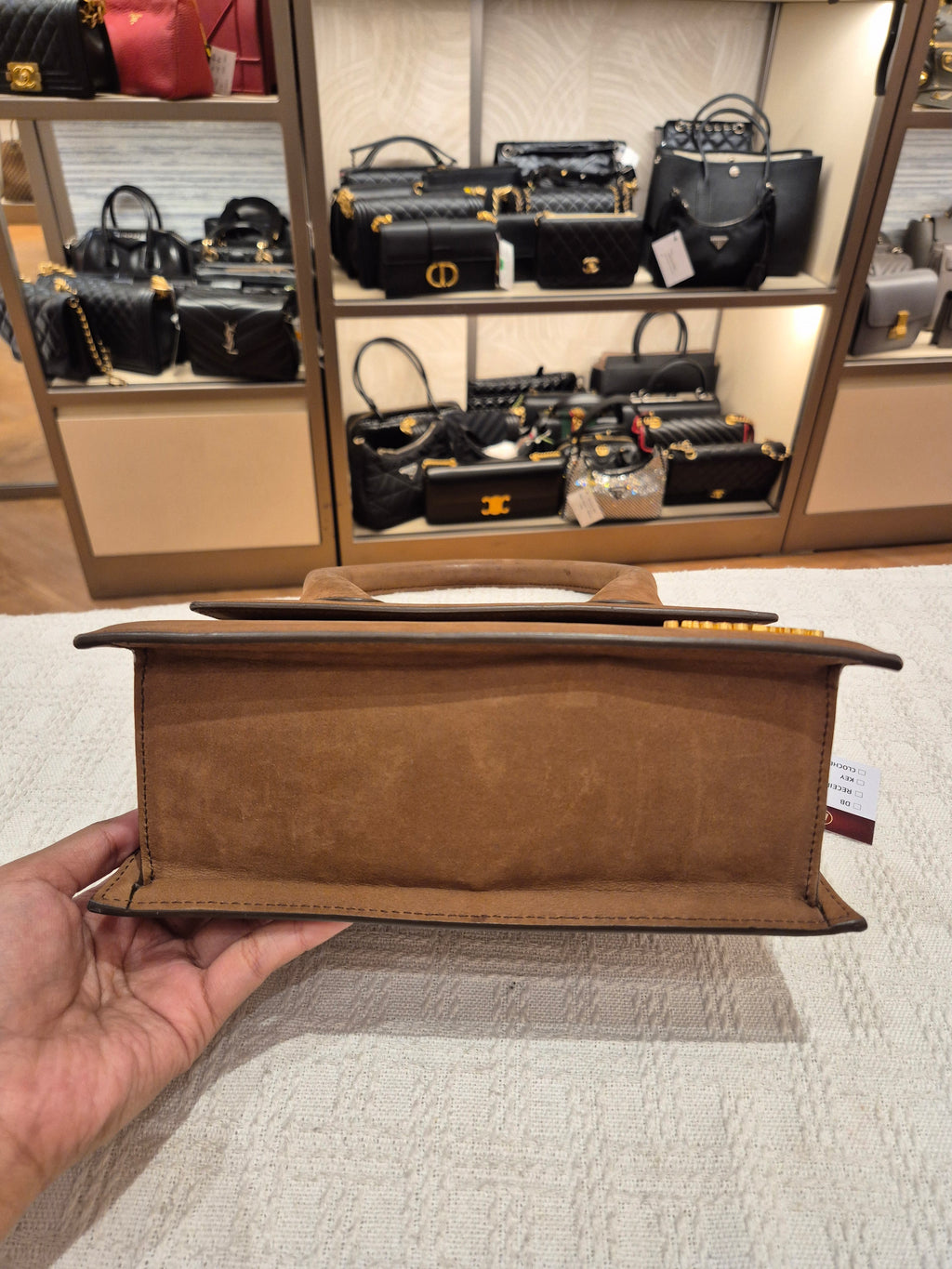 Jacquemus Le Grand Chiquito suede brown
