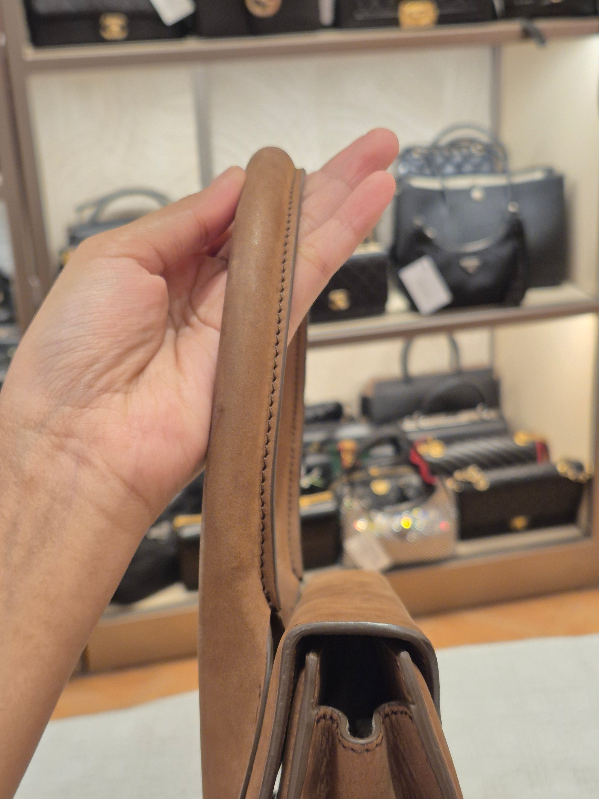Jacquemus Le Grand Chiquito suede brown