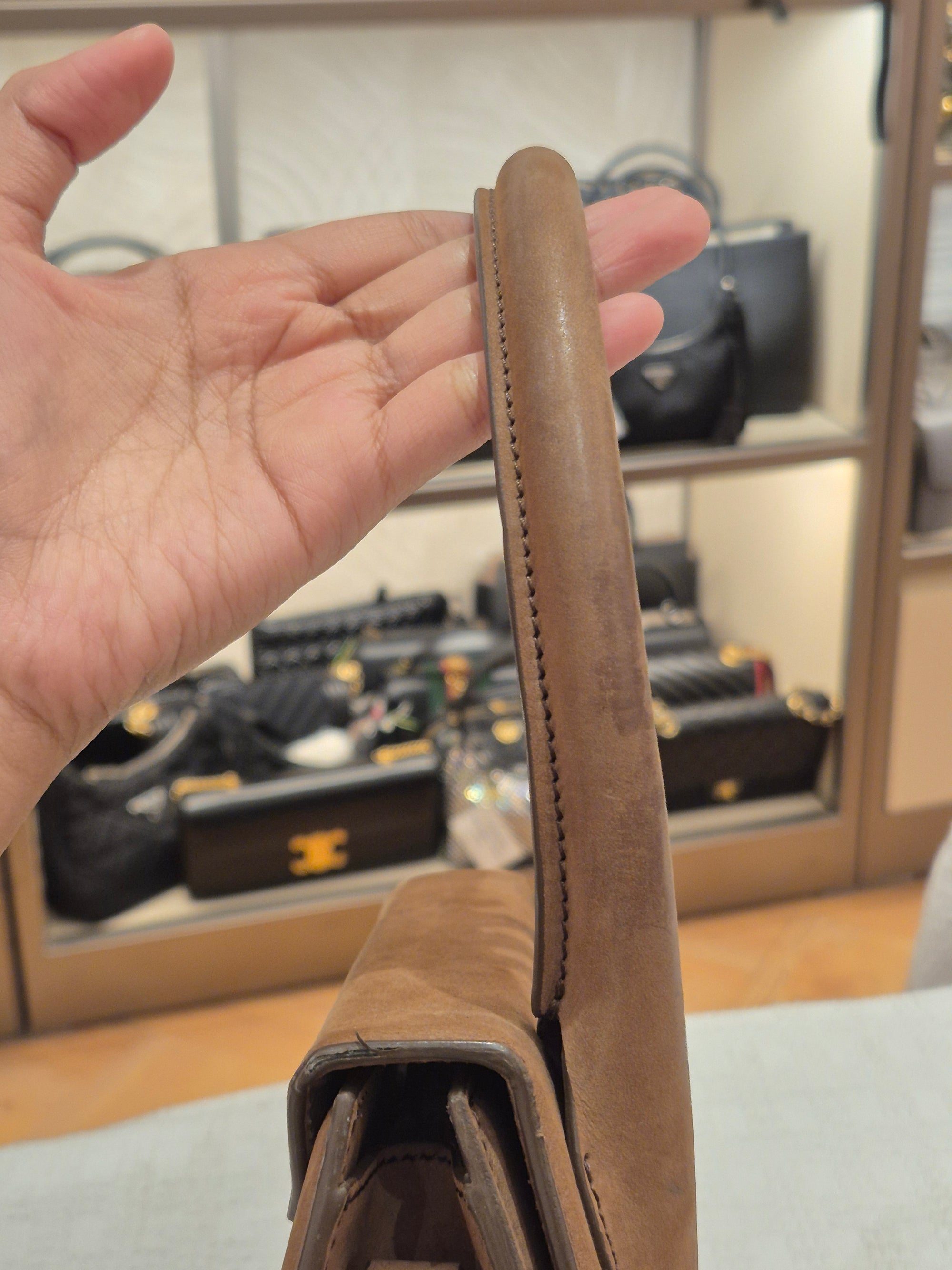 Jacquemus Le Grand Chiquito suede brown