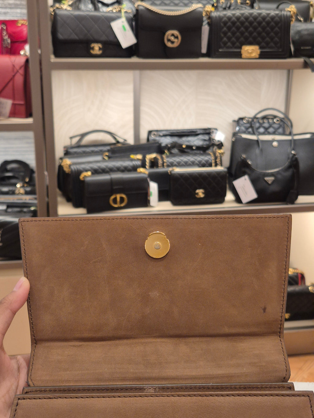 Jacquemus Le Grand Chiquito suede brown