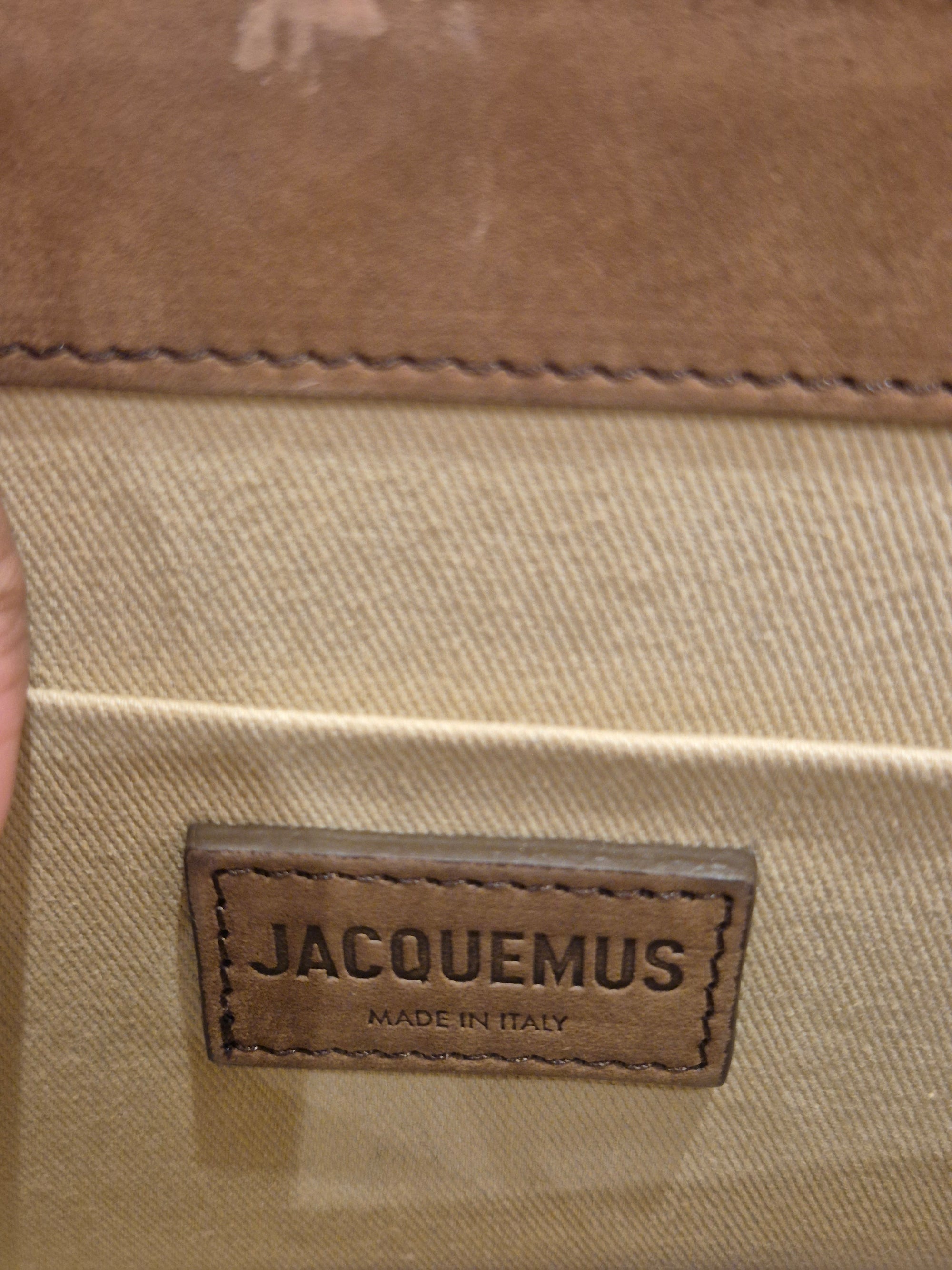 Jacquemus Le Grand Chiquito suede brown