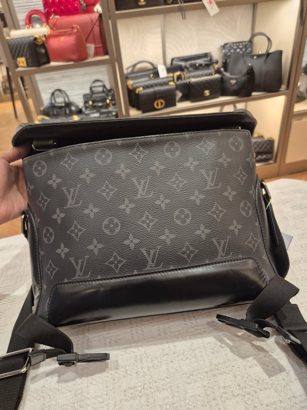 Louis Vuitton Messenger Voyage Monogram Eclipse