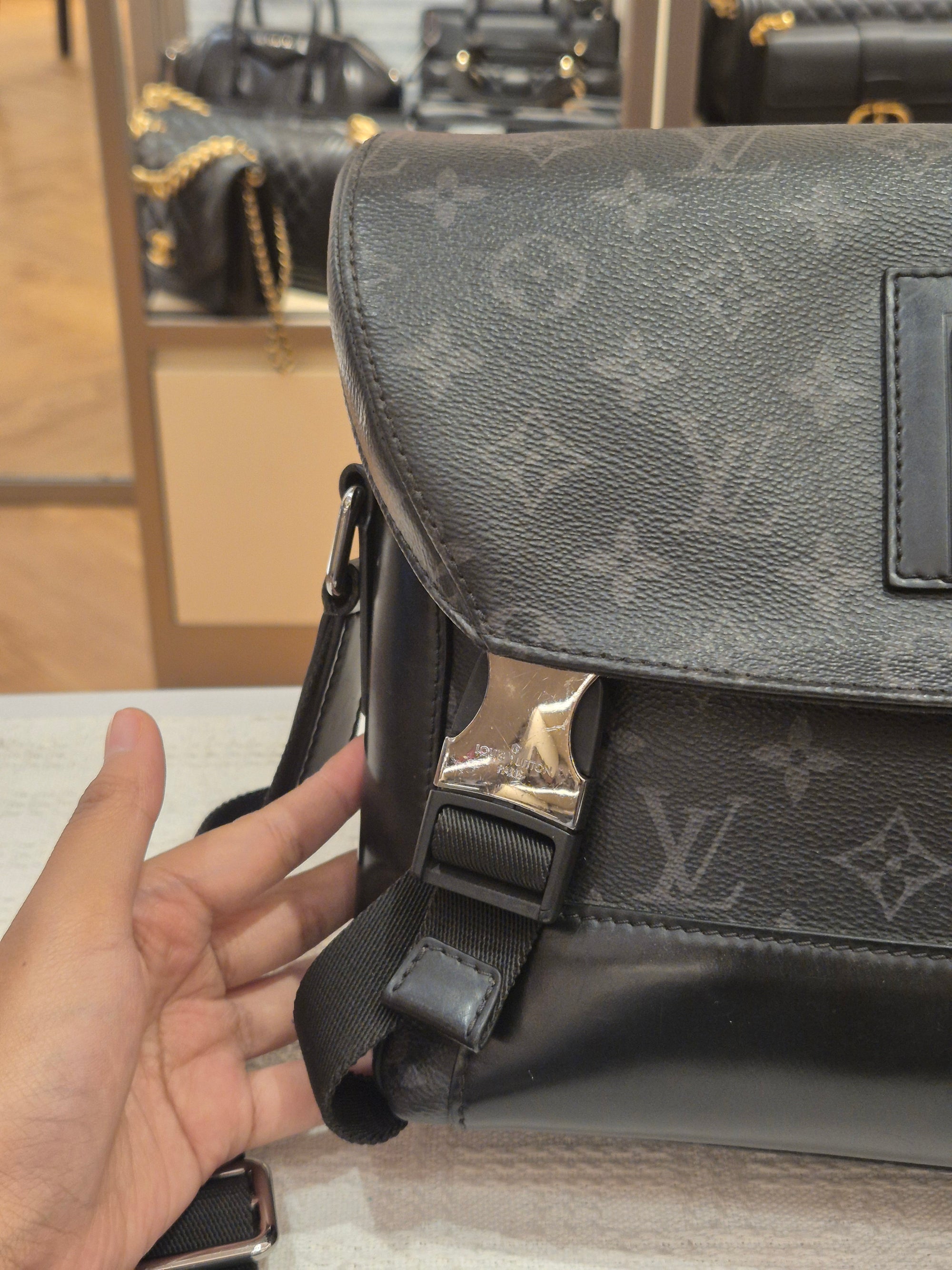 Louis Vuitton Messenger Voyage Monogram Eclipse
