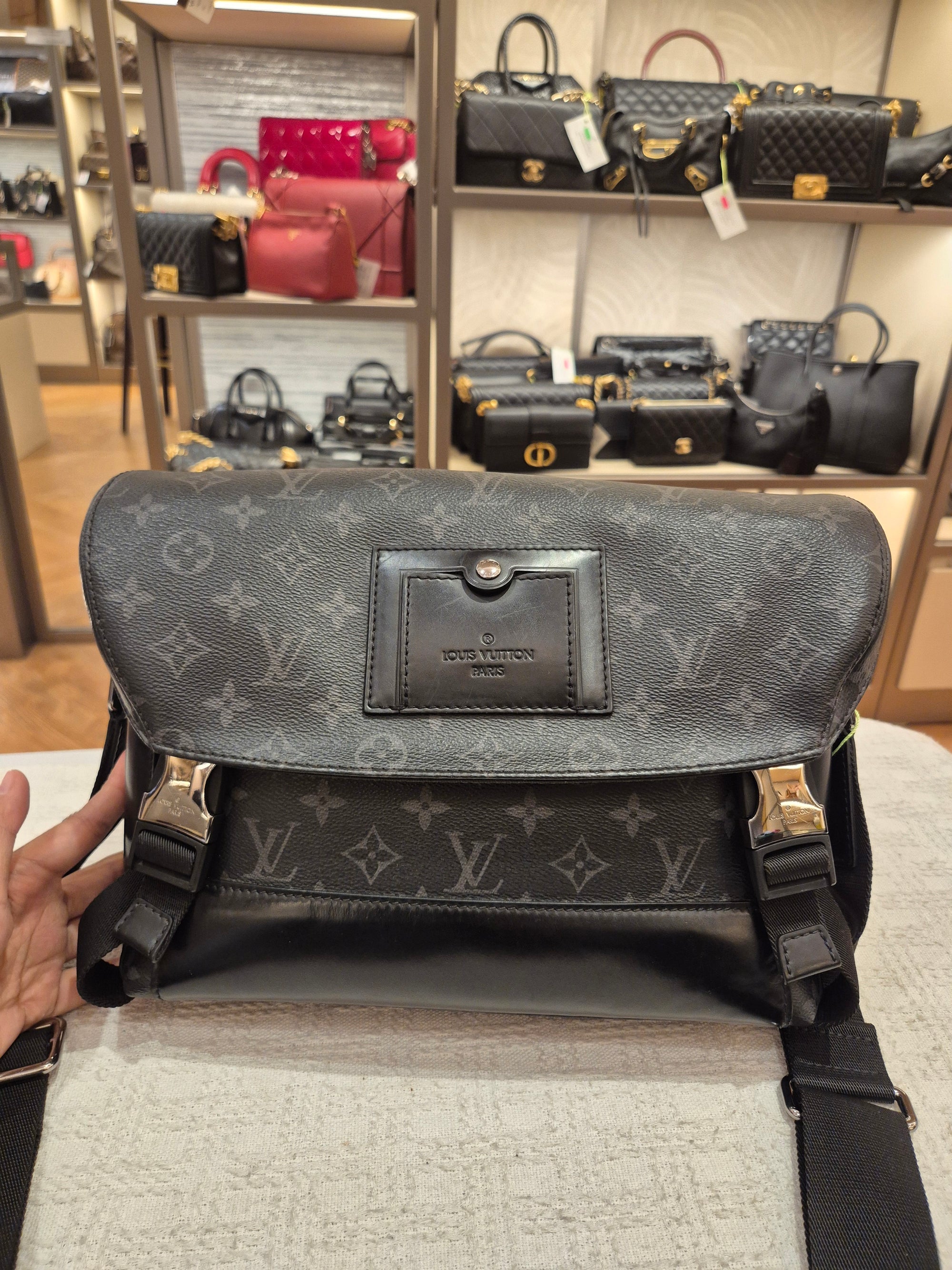 Louis Vuitton Messenger Voyage Monogram Eclipse