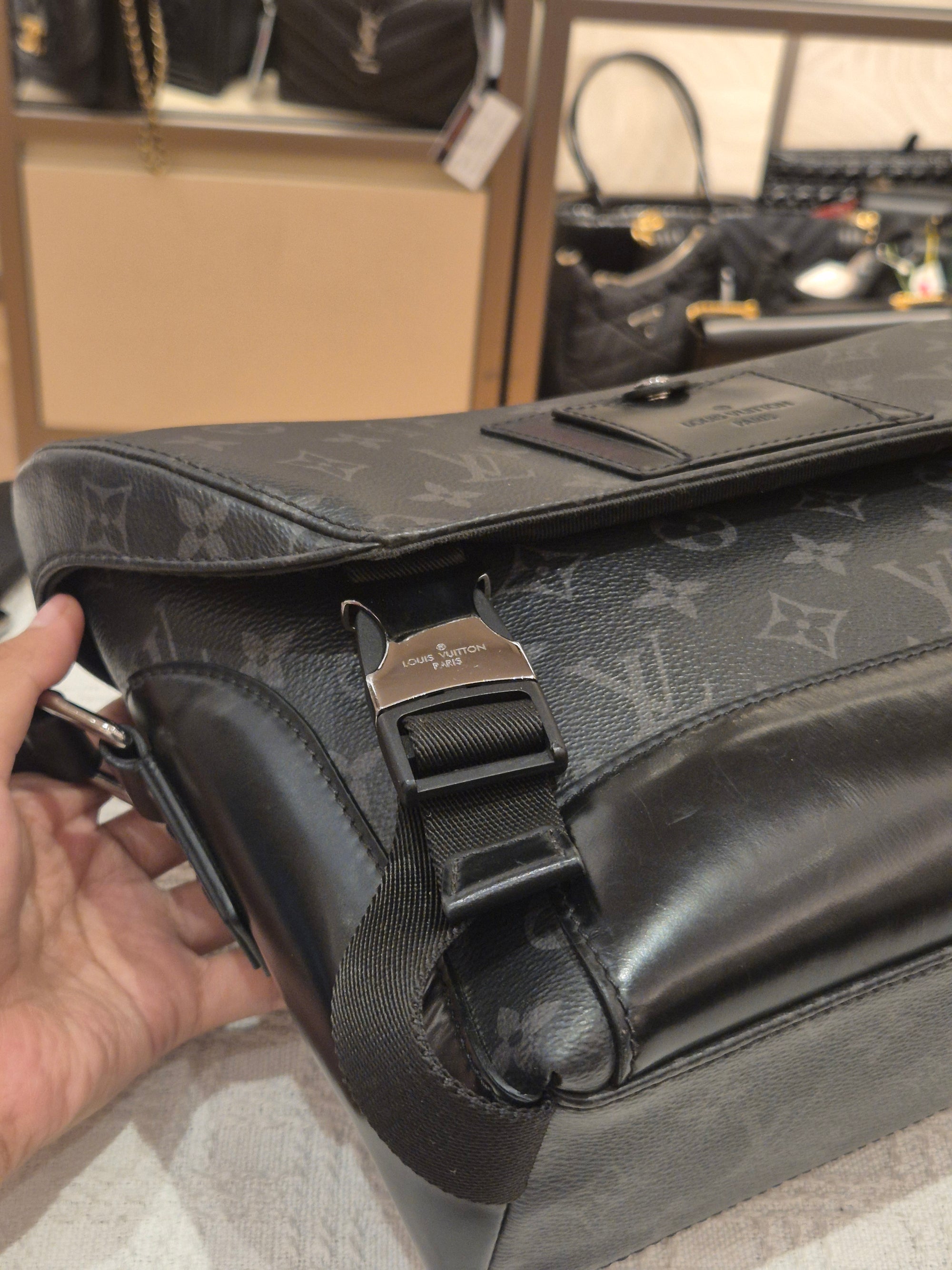Louis Vuitton Messenger Voyage Monogram Eclipse