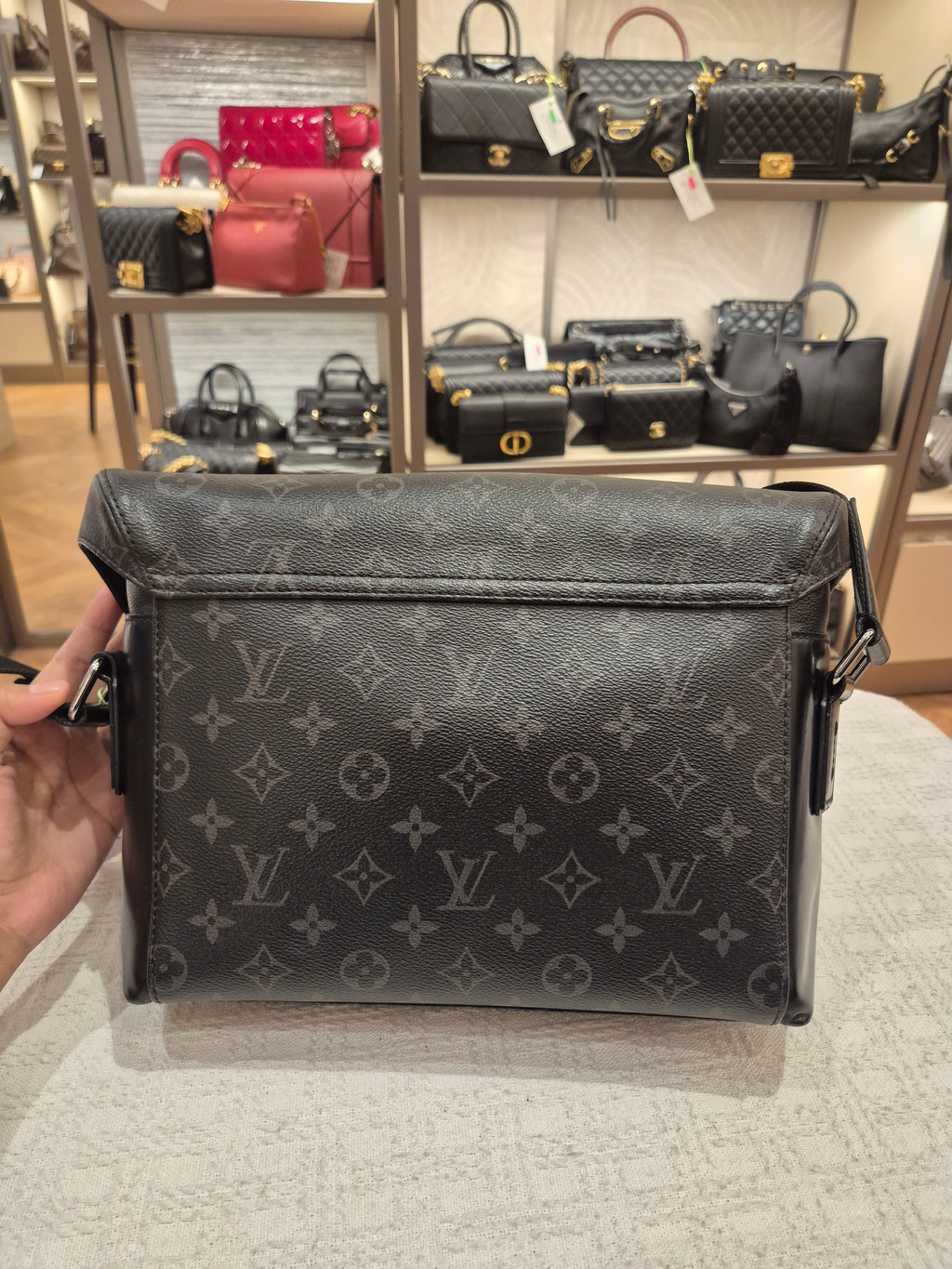 Louis Vuitton Messenger Voyage Monogram Eclipse
