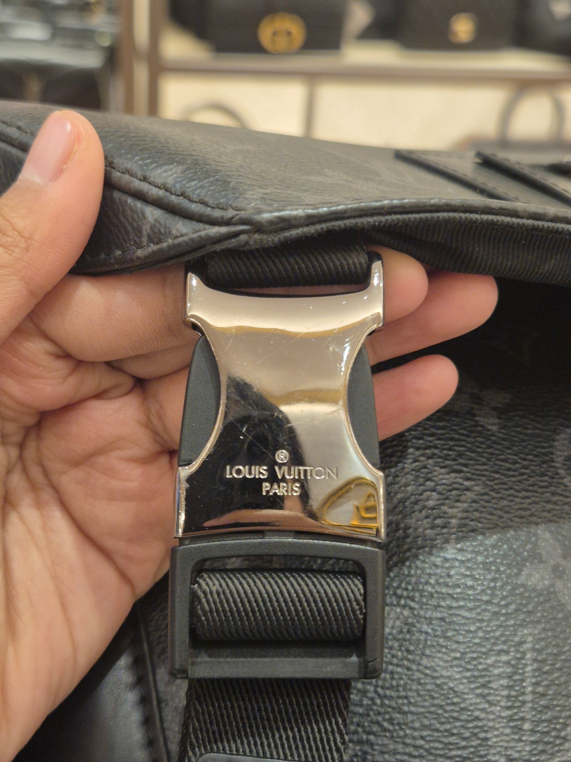 Louis Vuitton Messenger Voyage Monogram Eclipse
