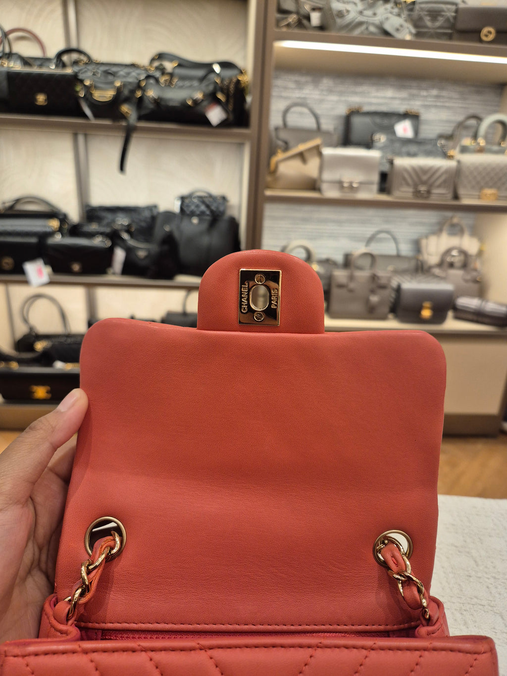 Chanel Mini Flap Chevron