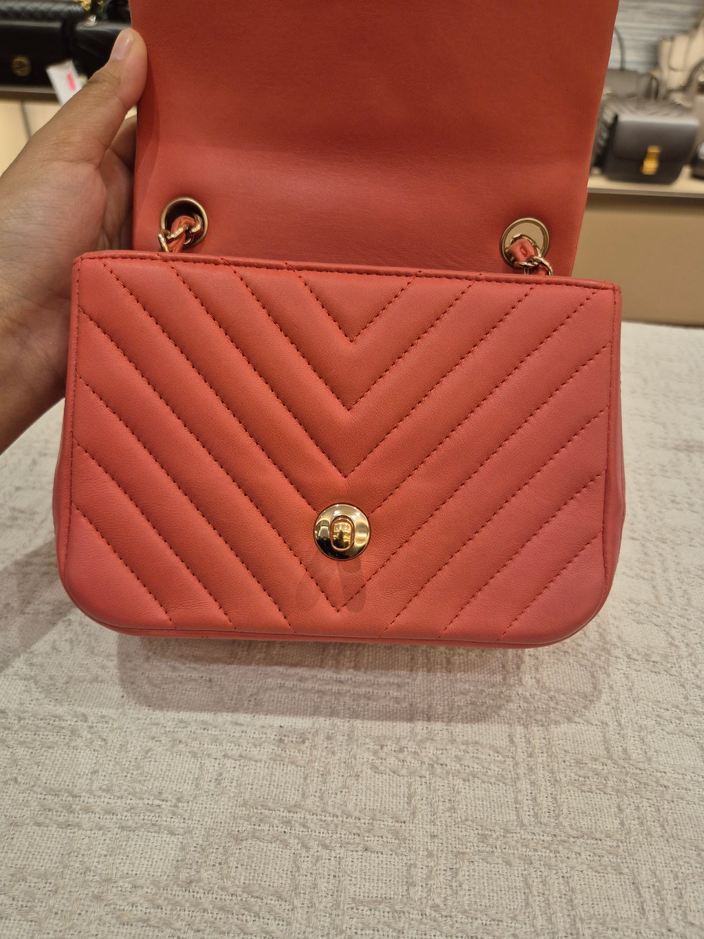 Chanel Mini Flap Chevron
