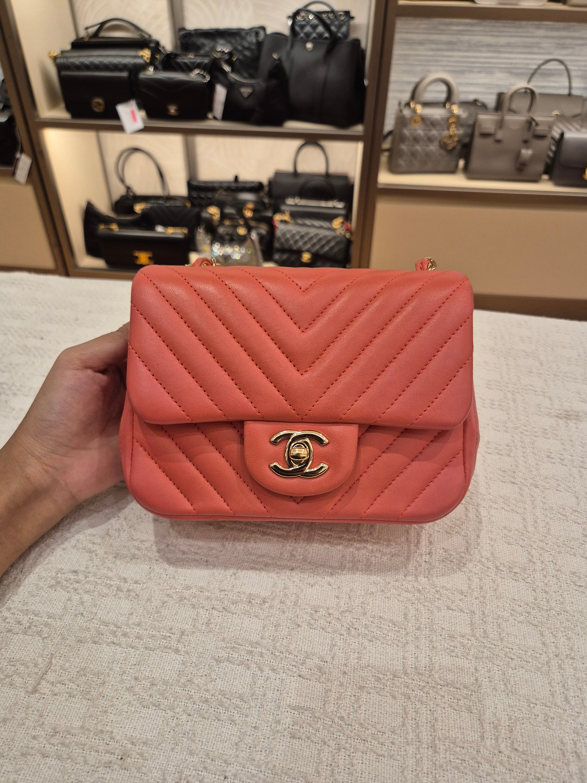 Chanel Mini Flap Chevron