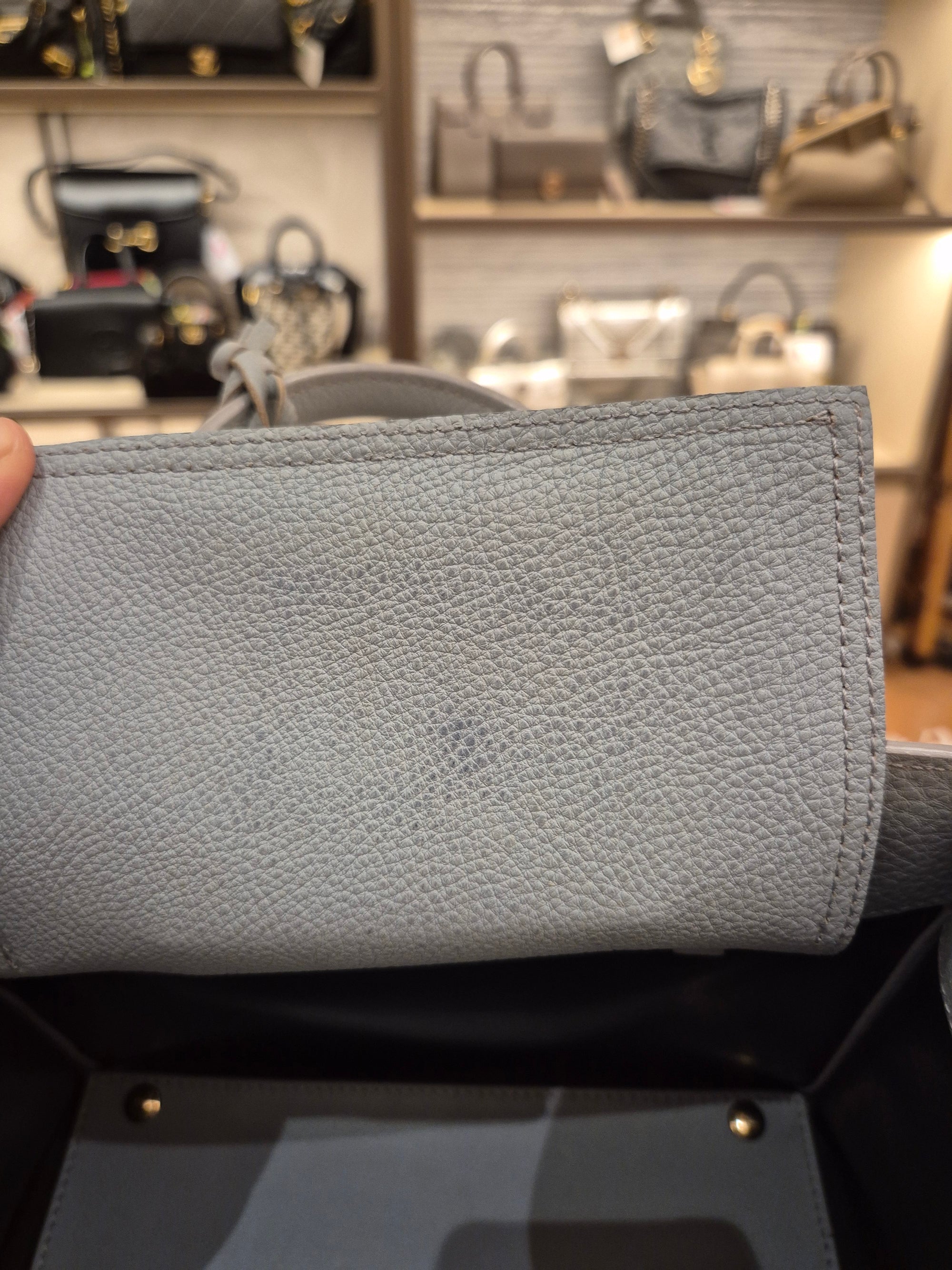 Balenciaga Mini Papier A4 Light Grey