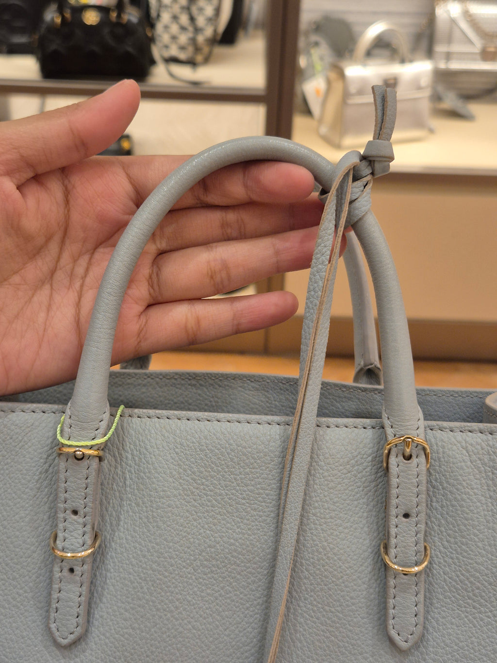Balenciaga Mini Papier A4 Light Grey