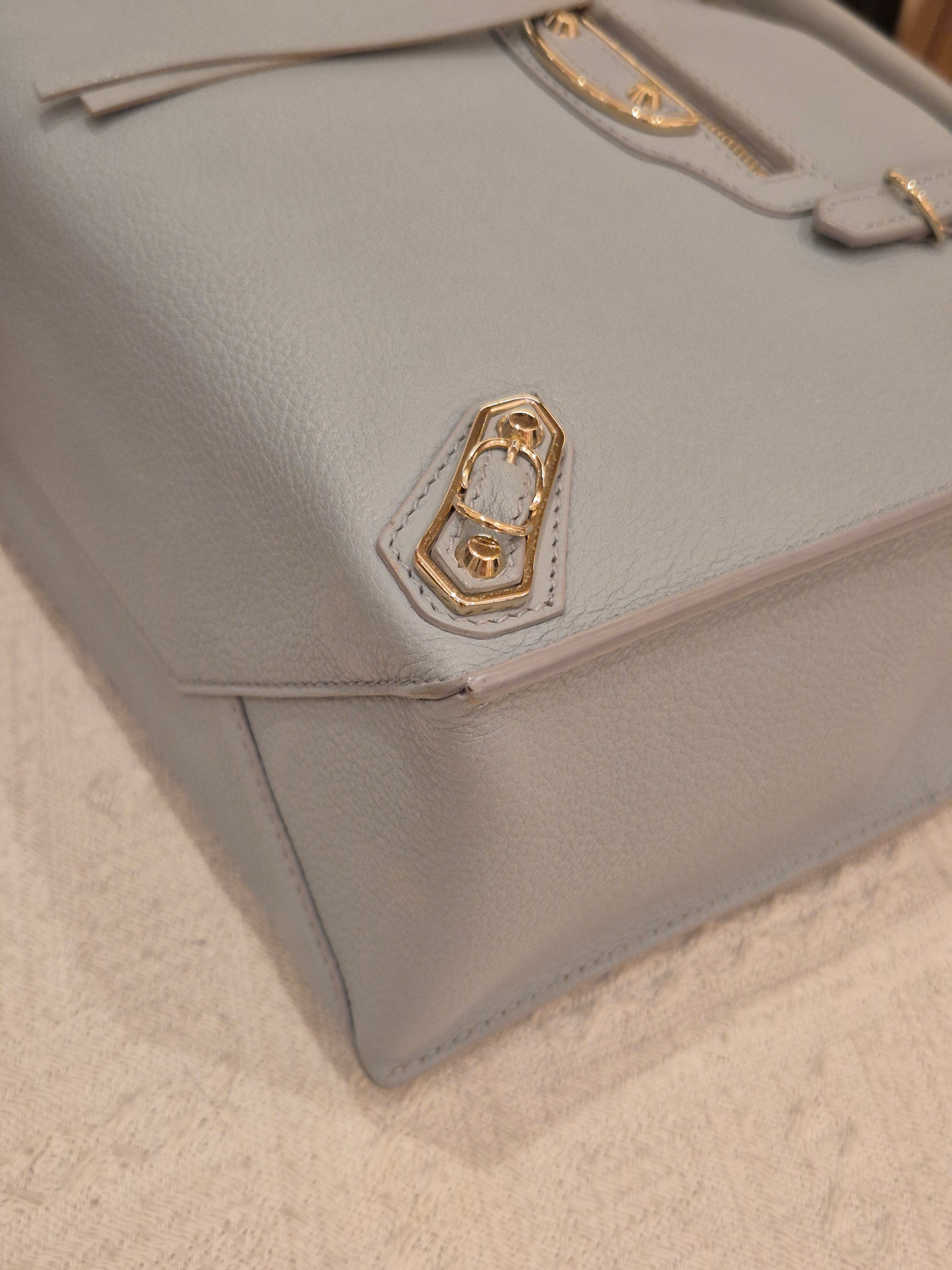 Balenciaga Mini Papier A4 Light Grey
