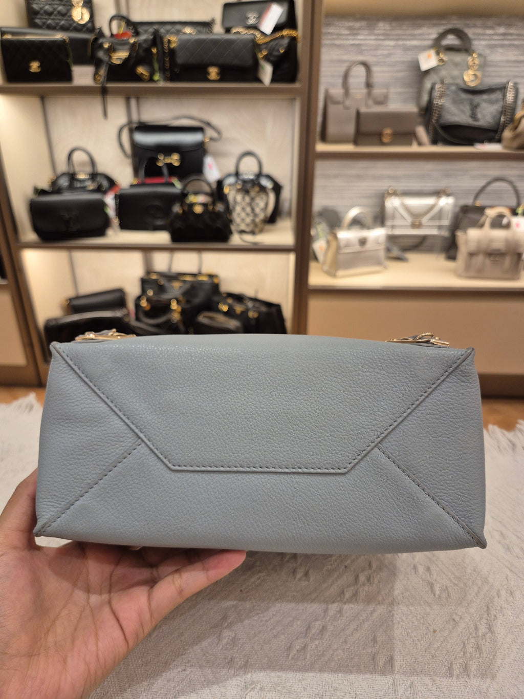 Balenciaga Mini Papier A4 Light Grey
