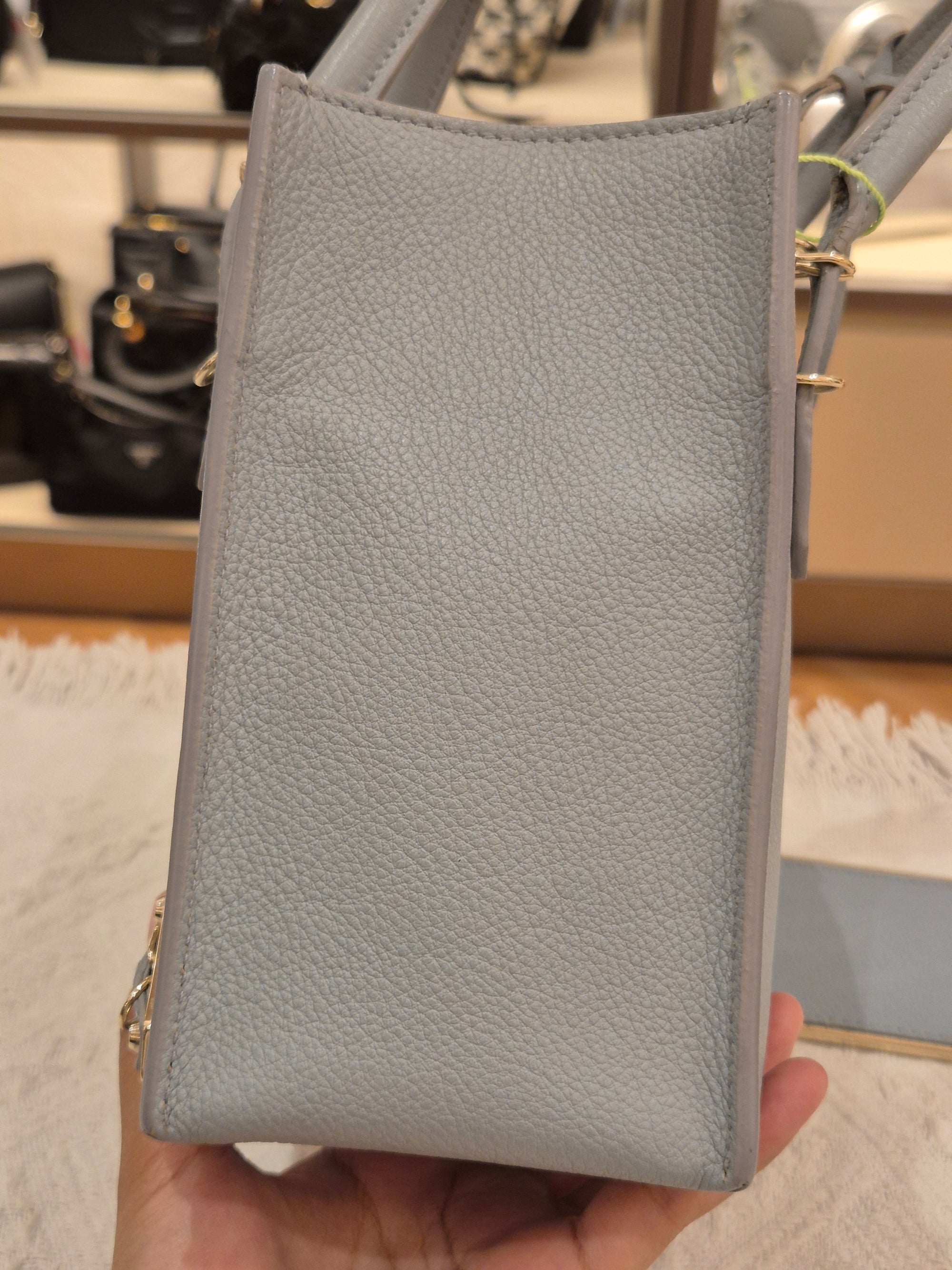 Balenciaga Mini Papier A4 Light Grey