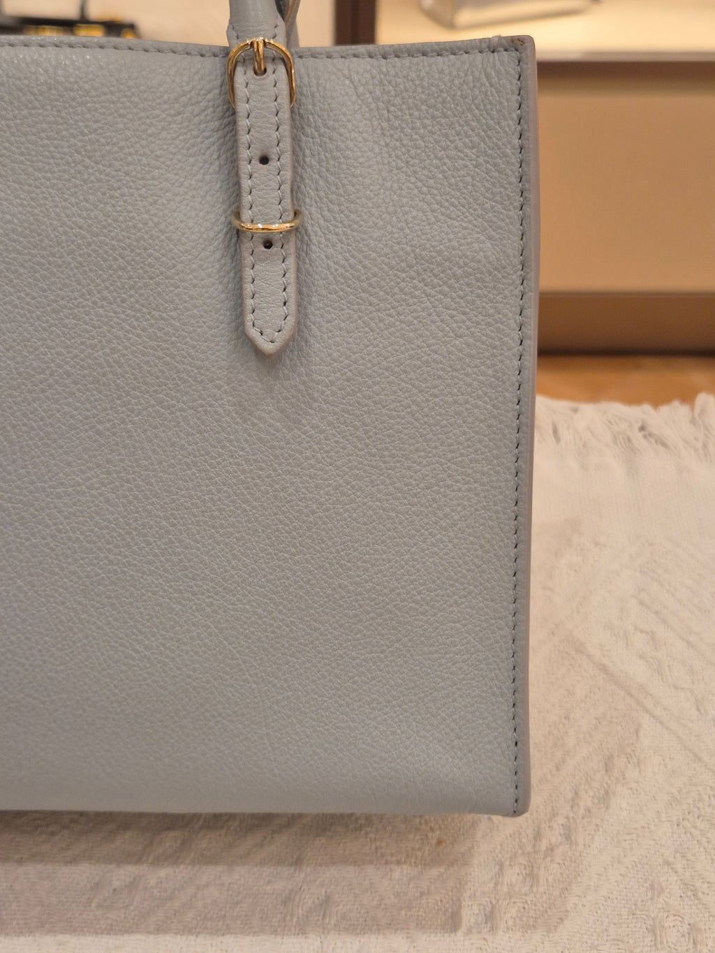 Balenciaga Mini Papier A4 Light Grey