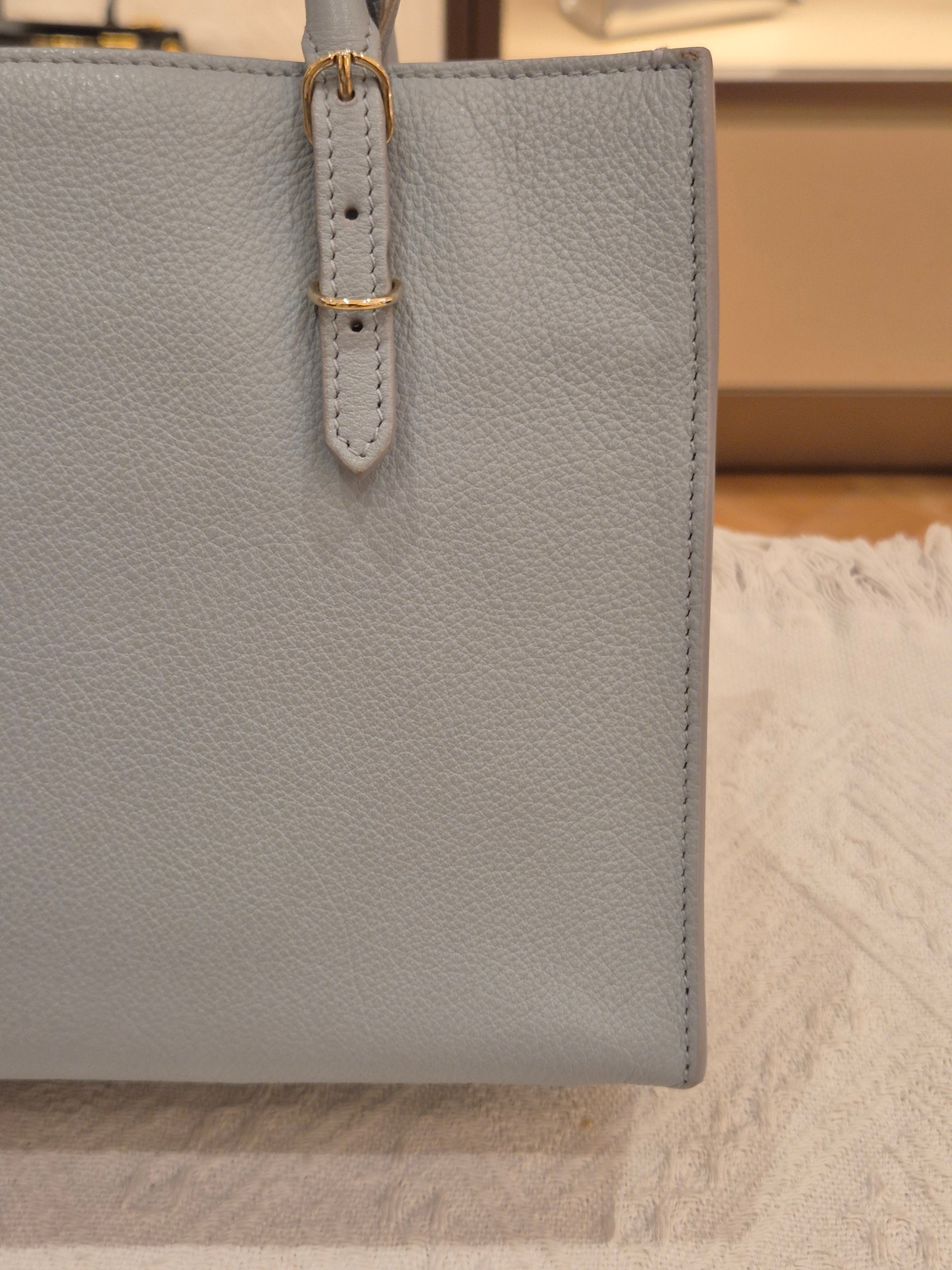 Balenciaga Mini Papier A4 Light Grey