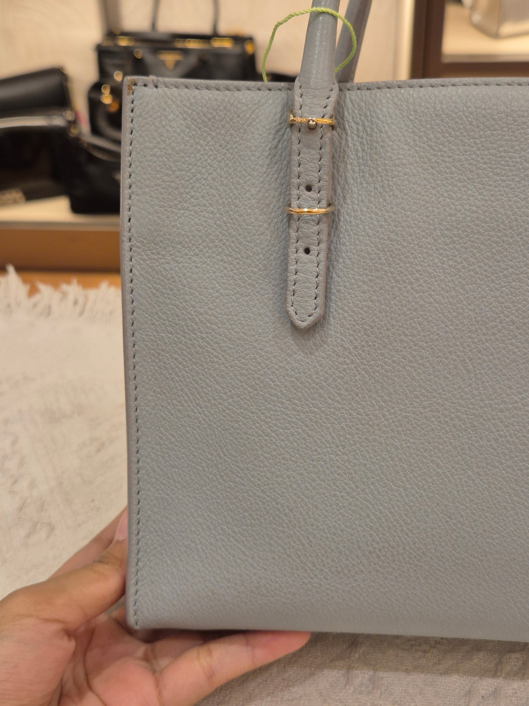 Balenciaga Mini Papier A4 Light Grey
