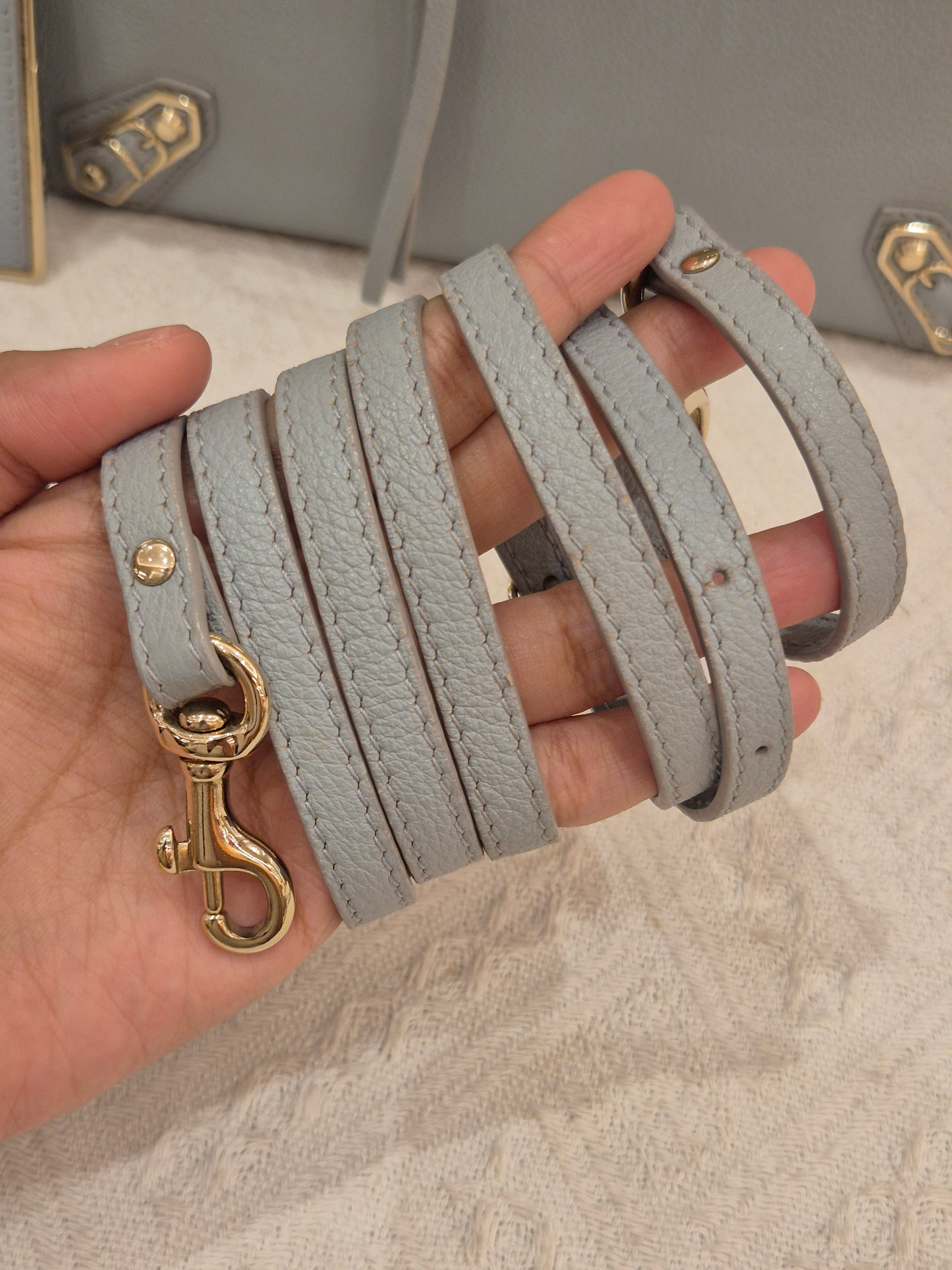 Balenciaga Mini Papier A4 Light Grey