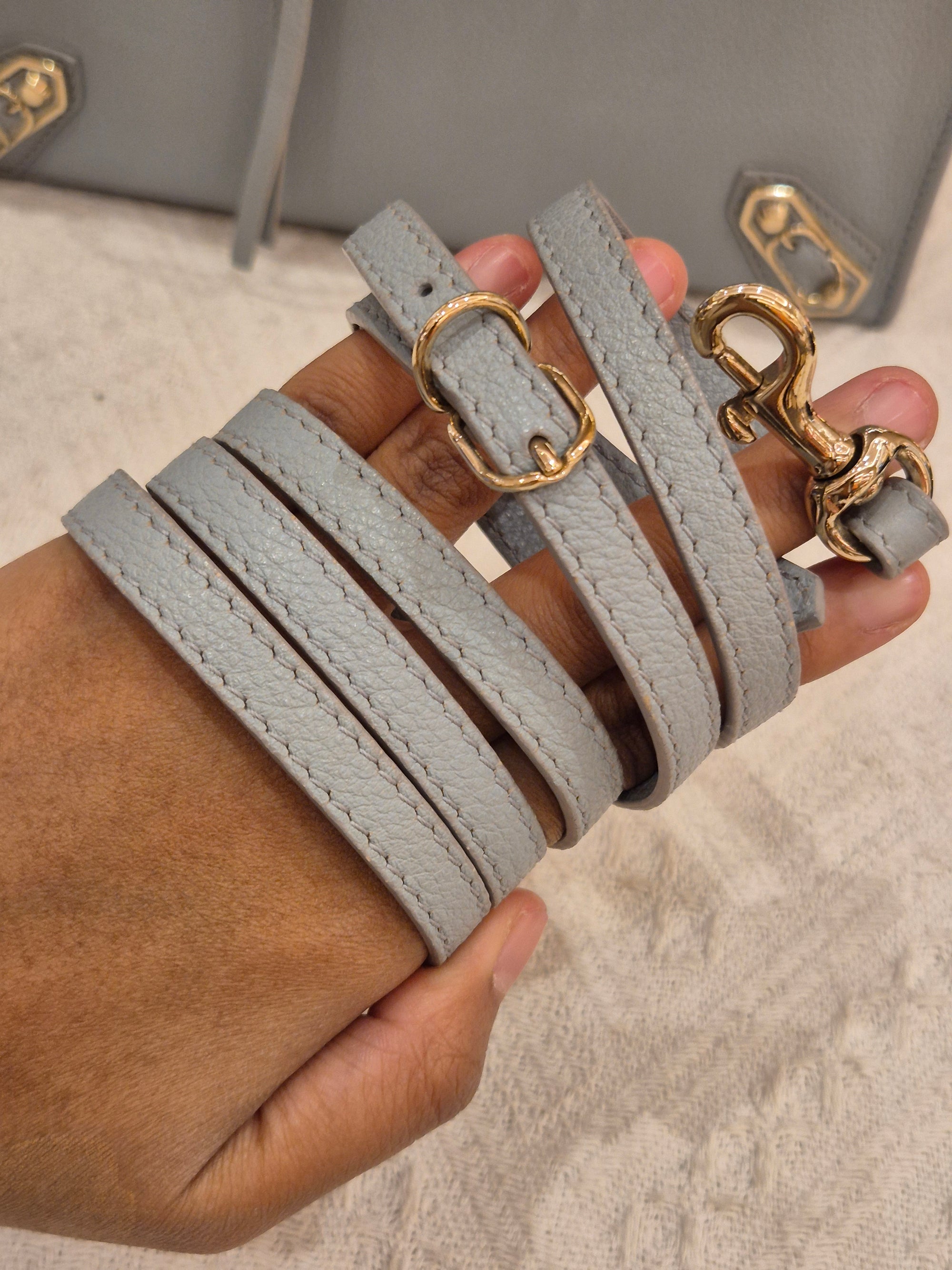 Balenciaga Mini Papier A4 Light Grey