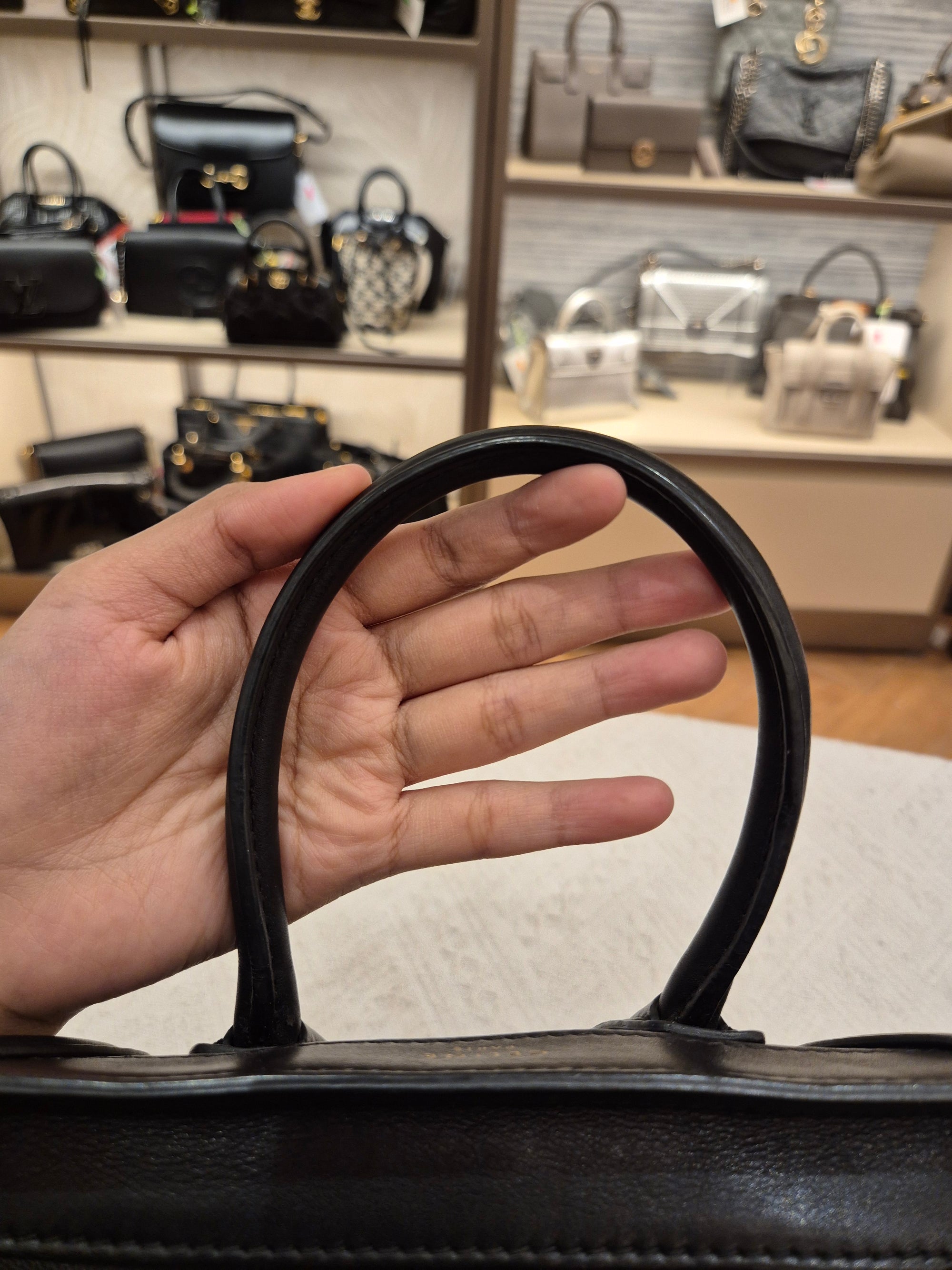 Celine Nano Luggage Navy Tricolour