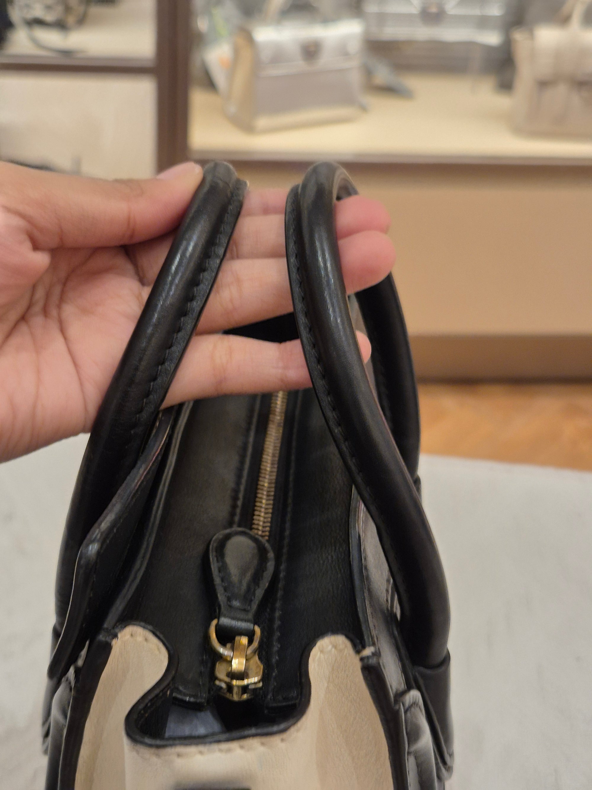 Celine Nano Luggage Navy Tricolour
