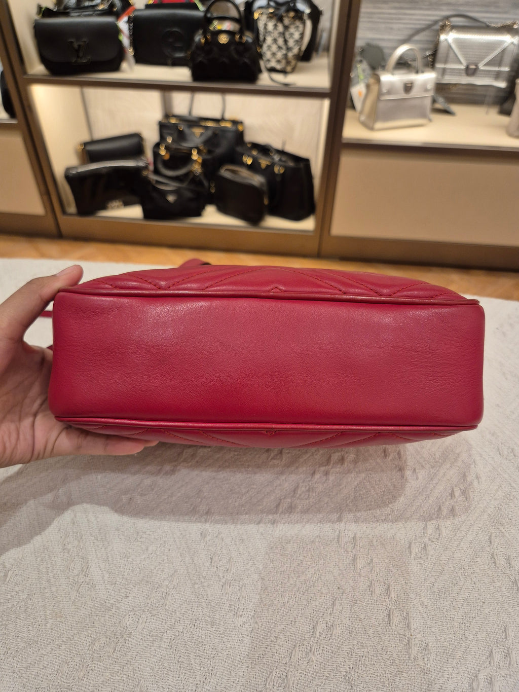 Gucci Marmont Camera Bag Red