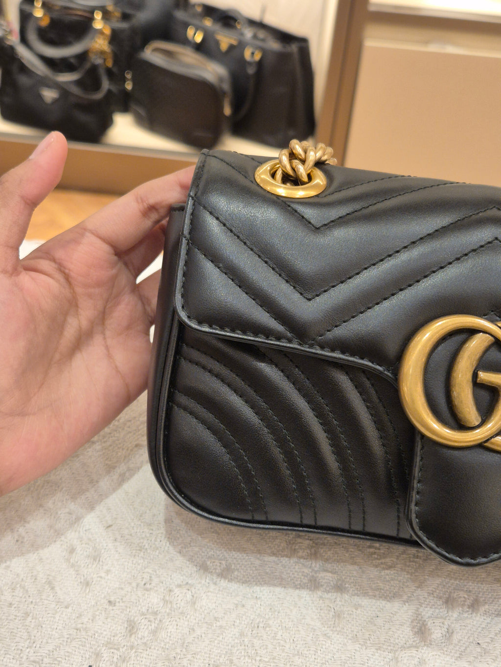 Gucci Marmont Mini Black