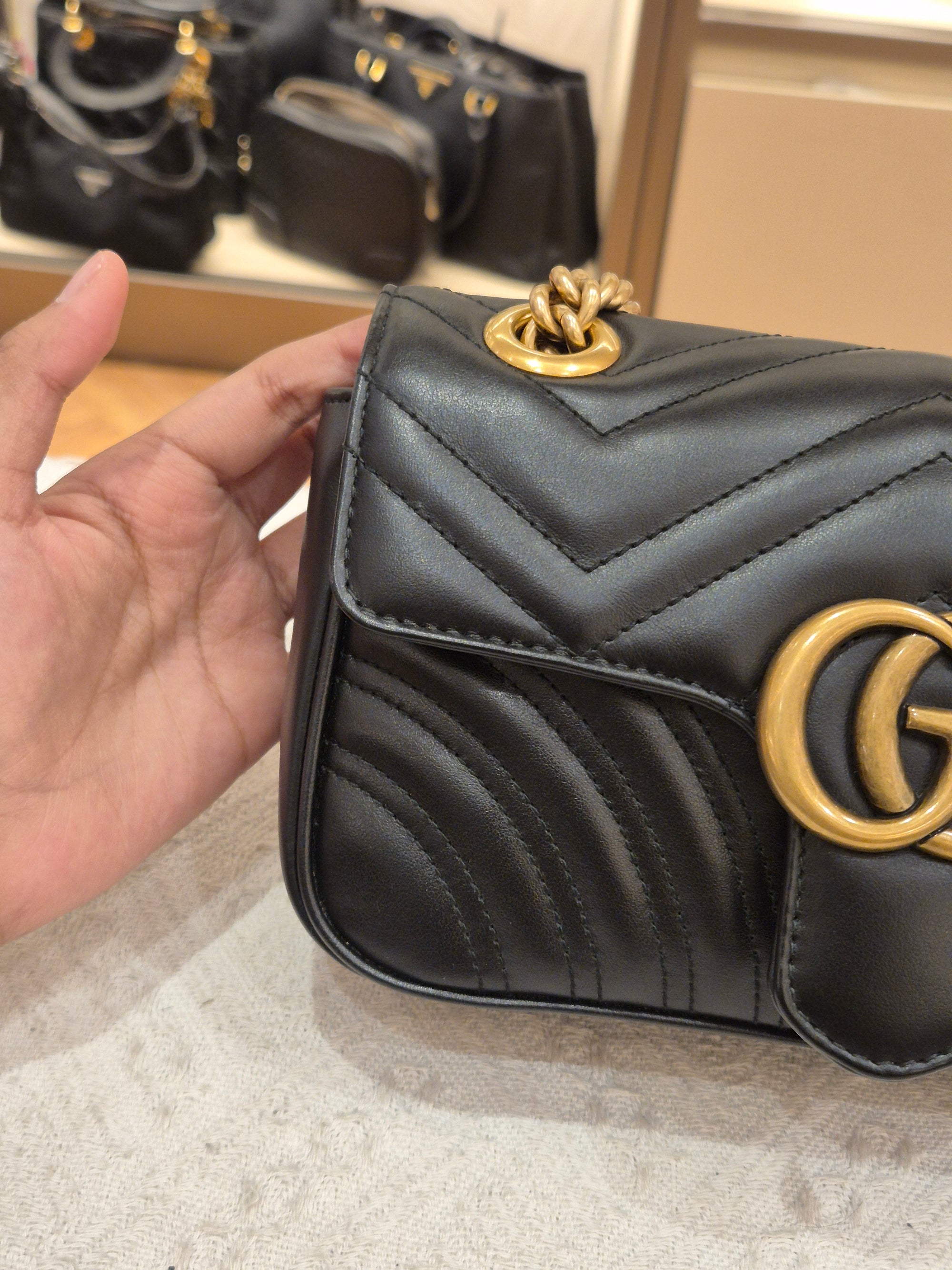 Gucci Marmont Mini Black