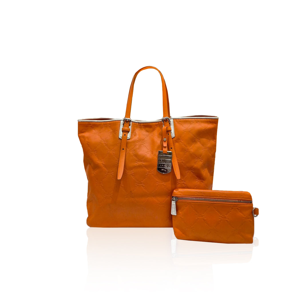 Longchamp Tote Bag Logo Embossed