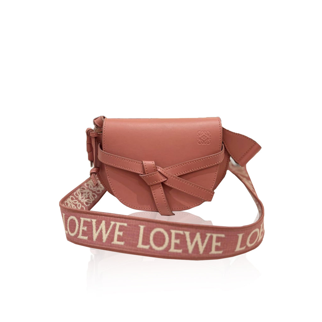 Loewe Mini Gate Plumrose