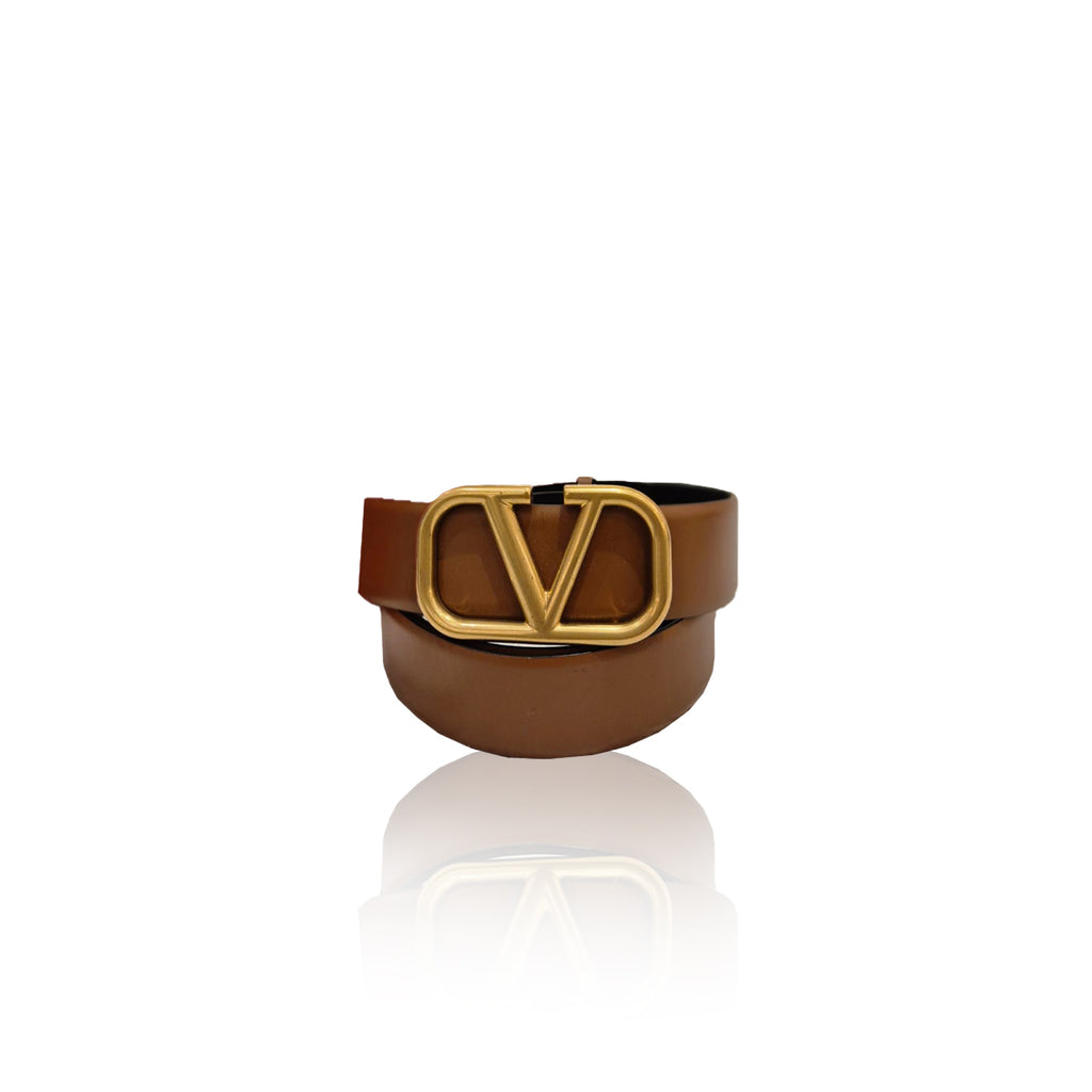 Valentino Belt V Logo