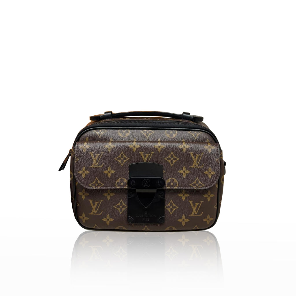 Louis Vuitton Slock Mess Monogram Black