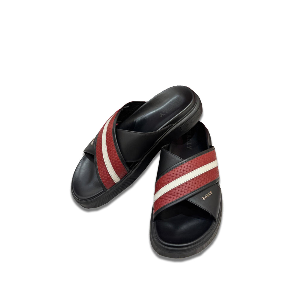 Bally Jarko Sandal Stripe Black Man
